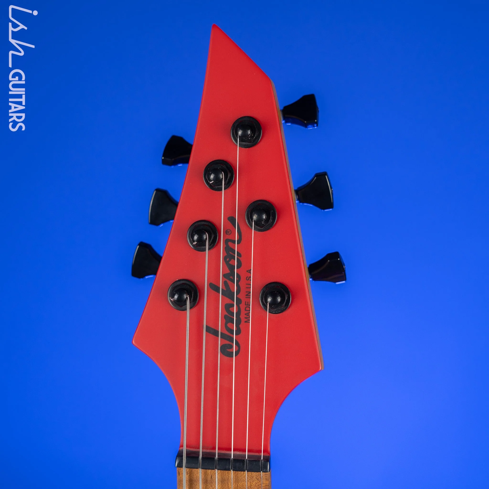 Jackson USA Series Misha Mansoor Signature Juggernaut HT6 Satin Red Demo - Image 5