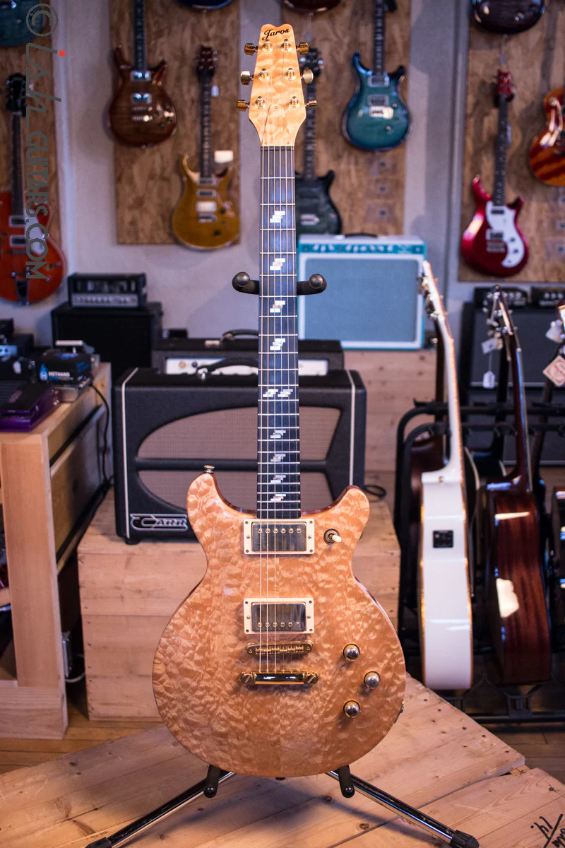 Jaros Memphis Custom Electric Guitar Quilted Maple Top Early Serial #151 - Image 2