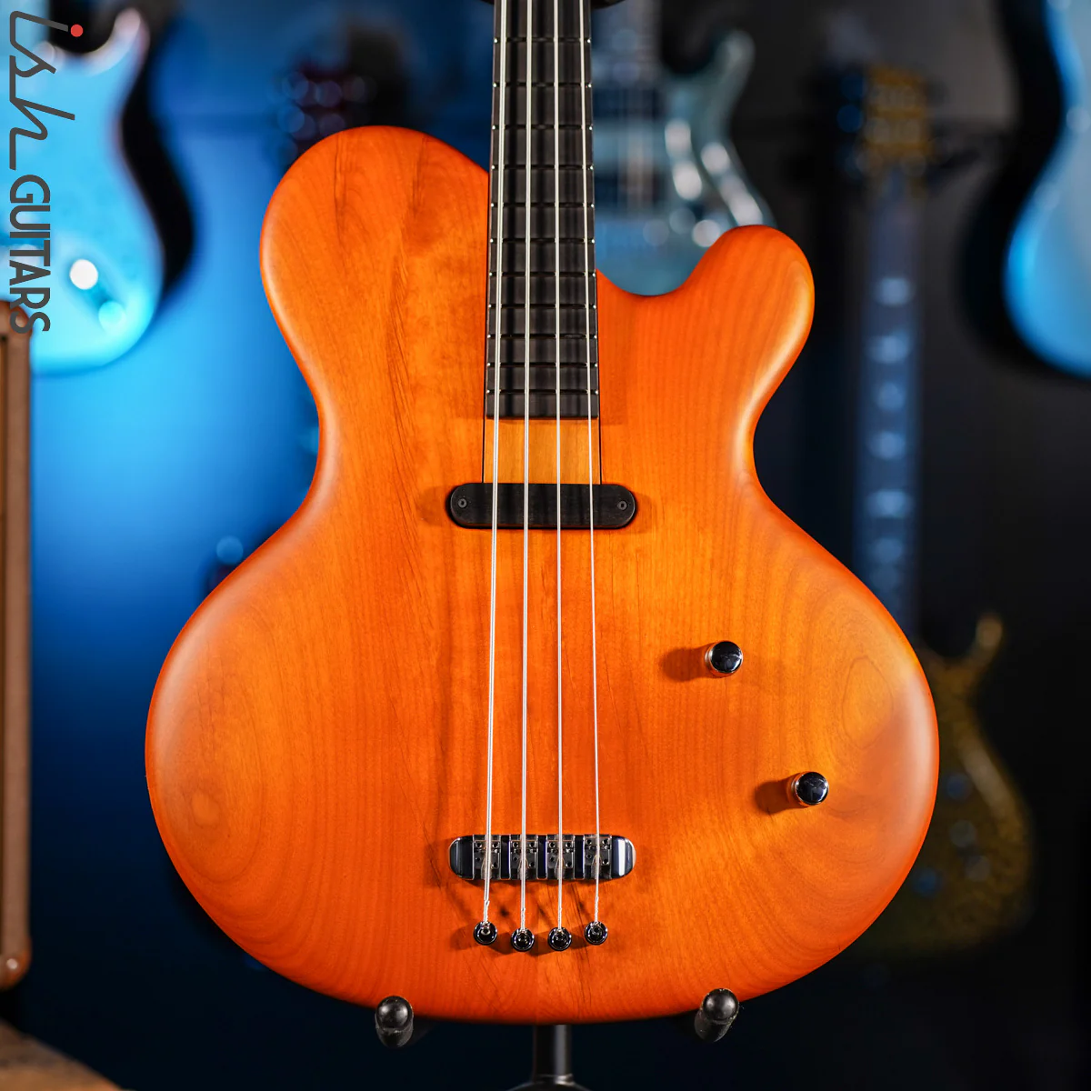Jens Ritter Princess Isabella Bass Guitar Orange Frosted - Image 4
