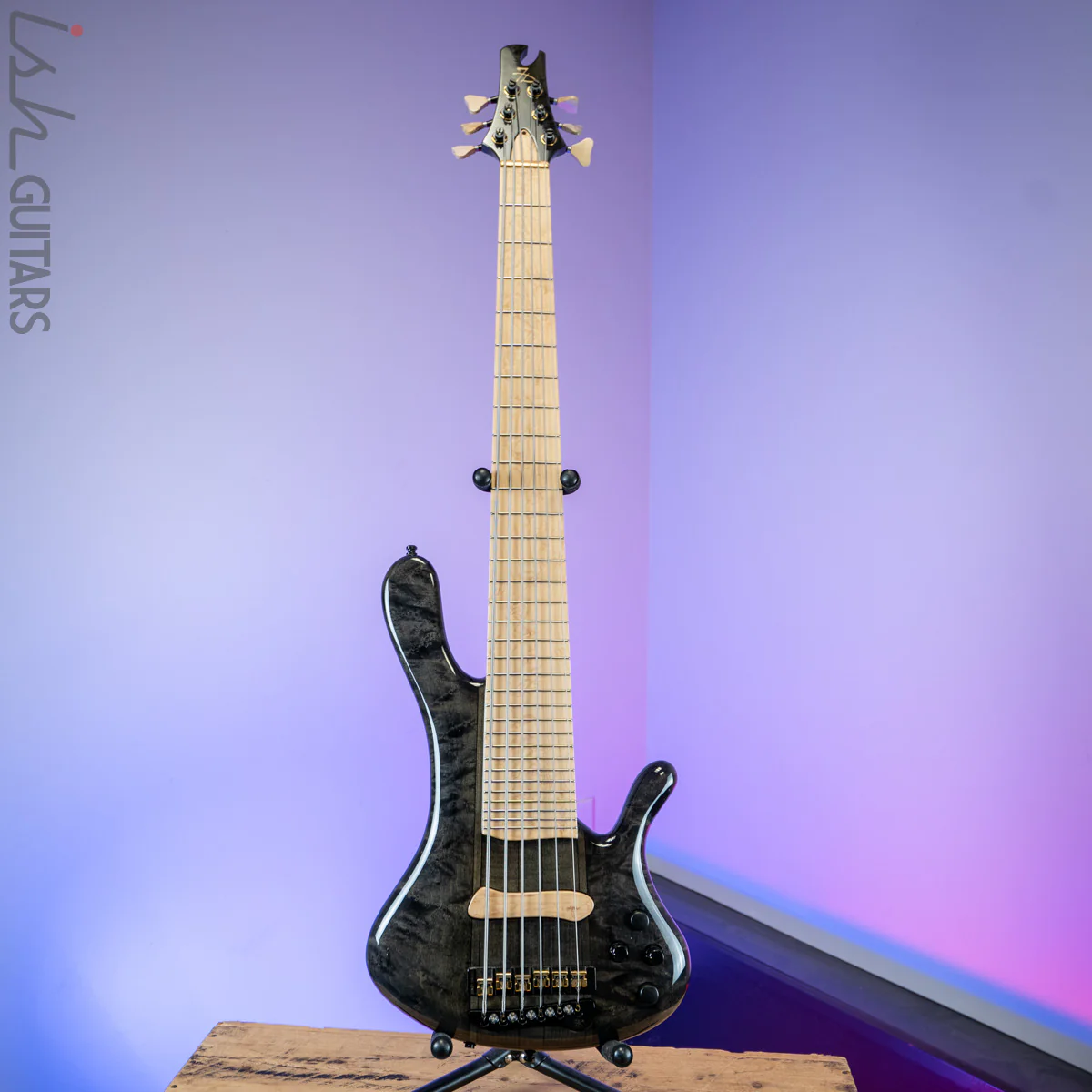 2004 Jerzy Drozd Prodigy 6 String Trans Black - Image 2