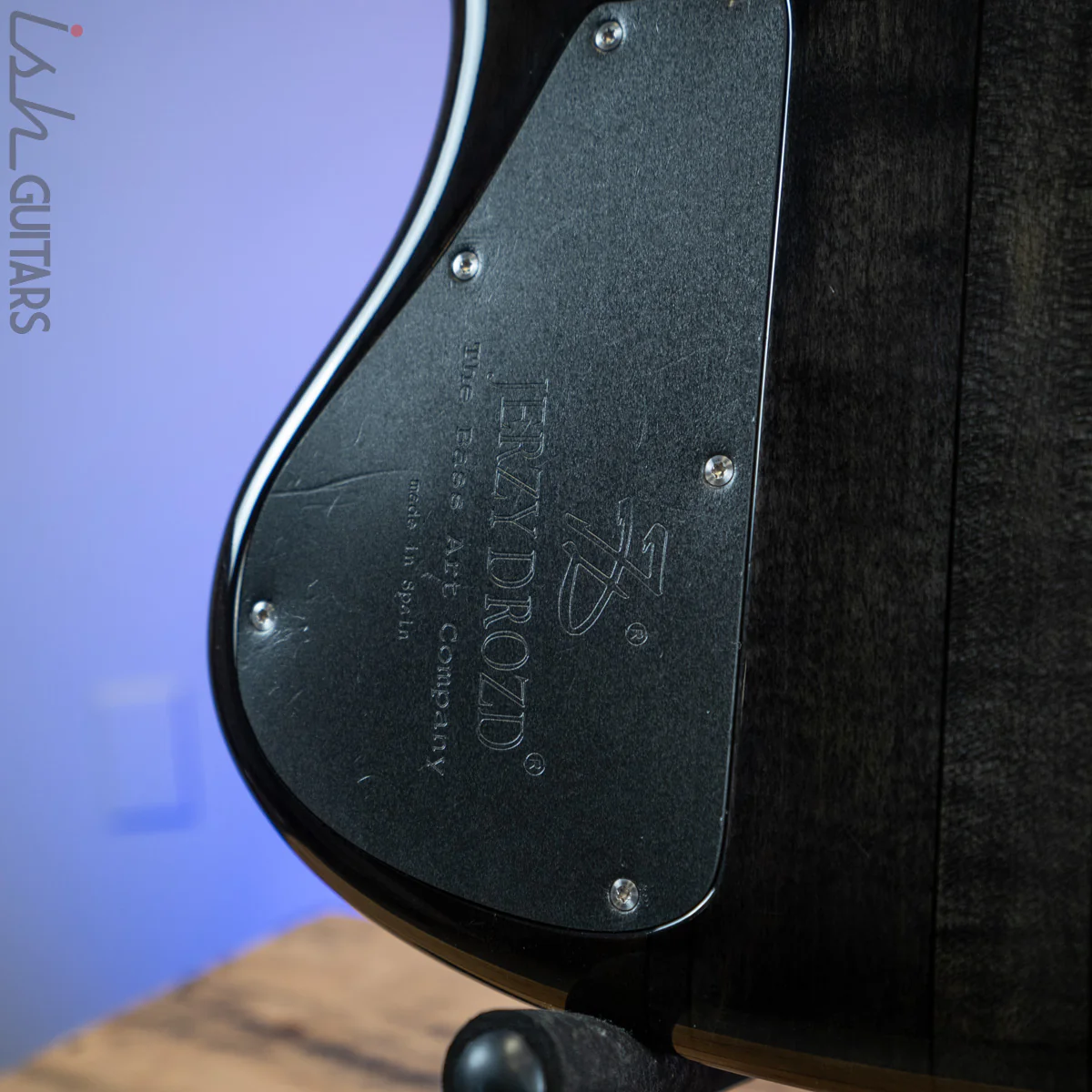 2004 Jerzy Drozd Prodigy 6 String Trans Black - Image 9