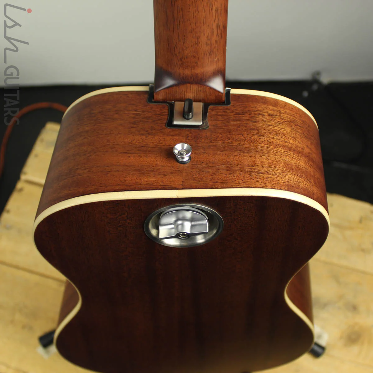 Journey Instruments OF310 Overhead Mahogany Sapele Acoustic Travel Guitar - Image 13