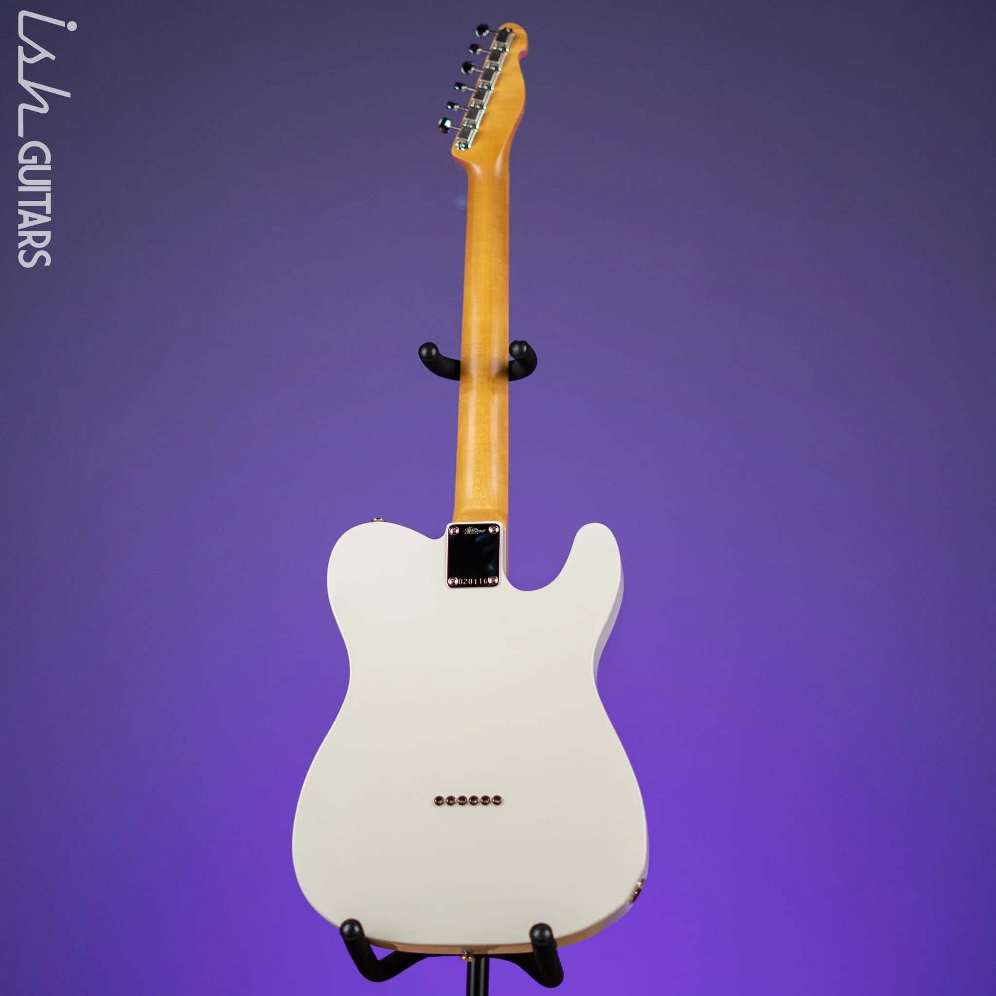 K-Line Truxton Left Handed Guitar White - Image 9