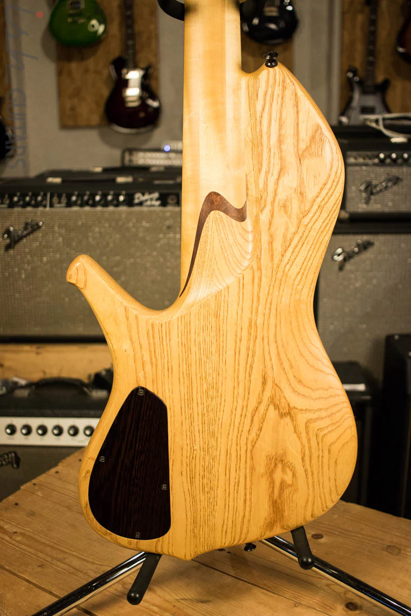 Ken Lawrence Brase 5 Fretless Cocobolo Piezo - Image 8