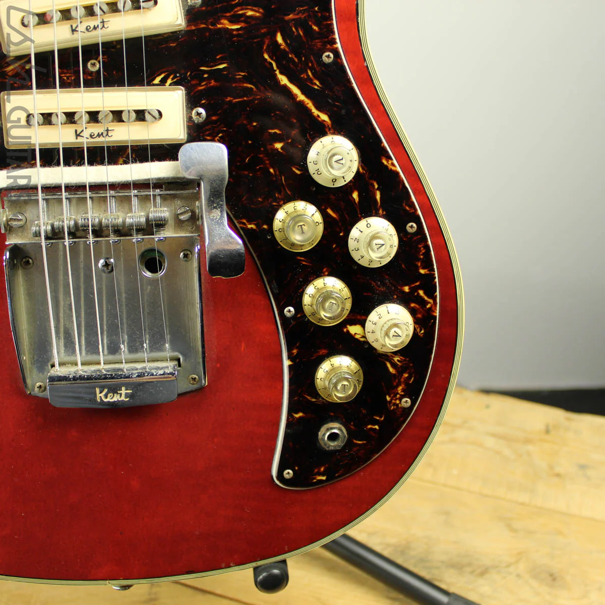 Kent 741 Standard 1966-1967 Japanese Made Cherry Red - Image 4