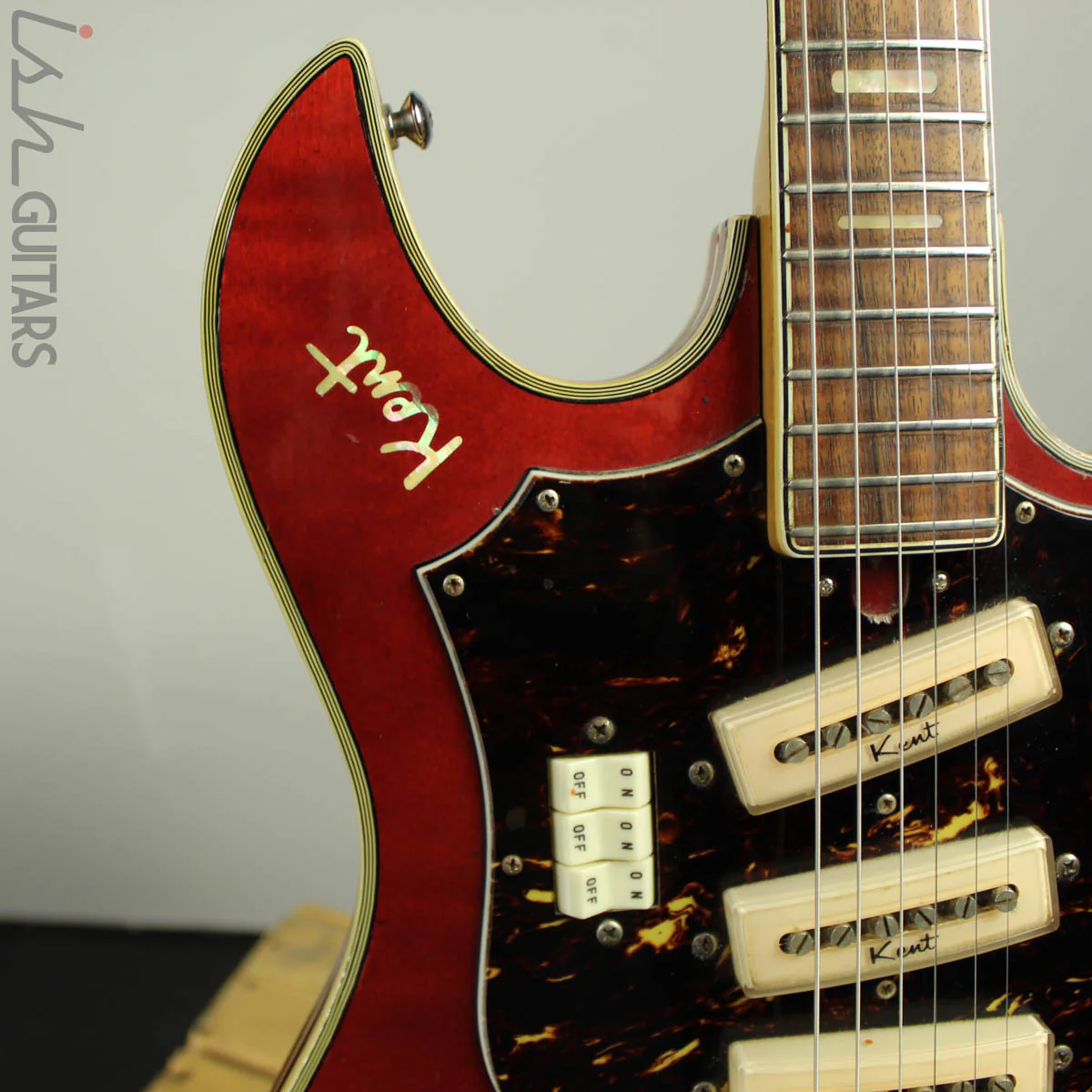Kent 741 Standard 1966-1967 Japanese Made Cherry Red - Image 5