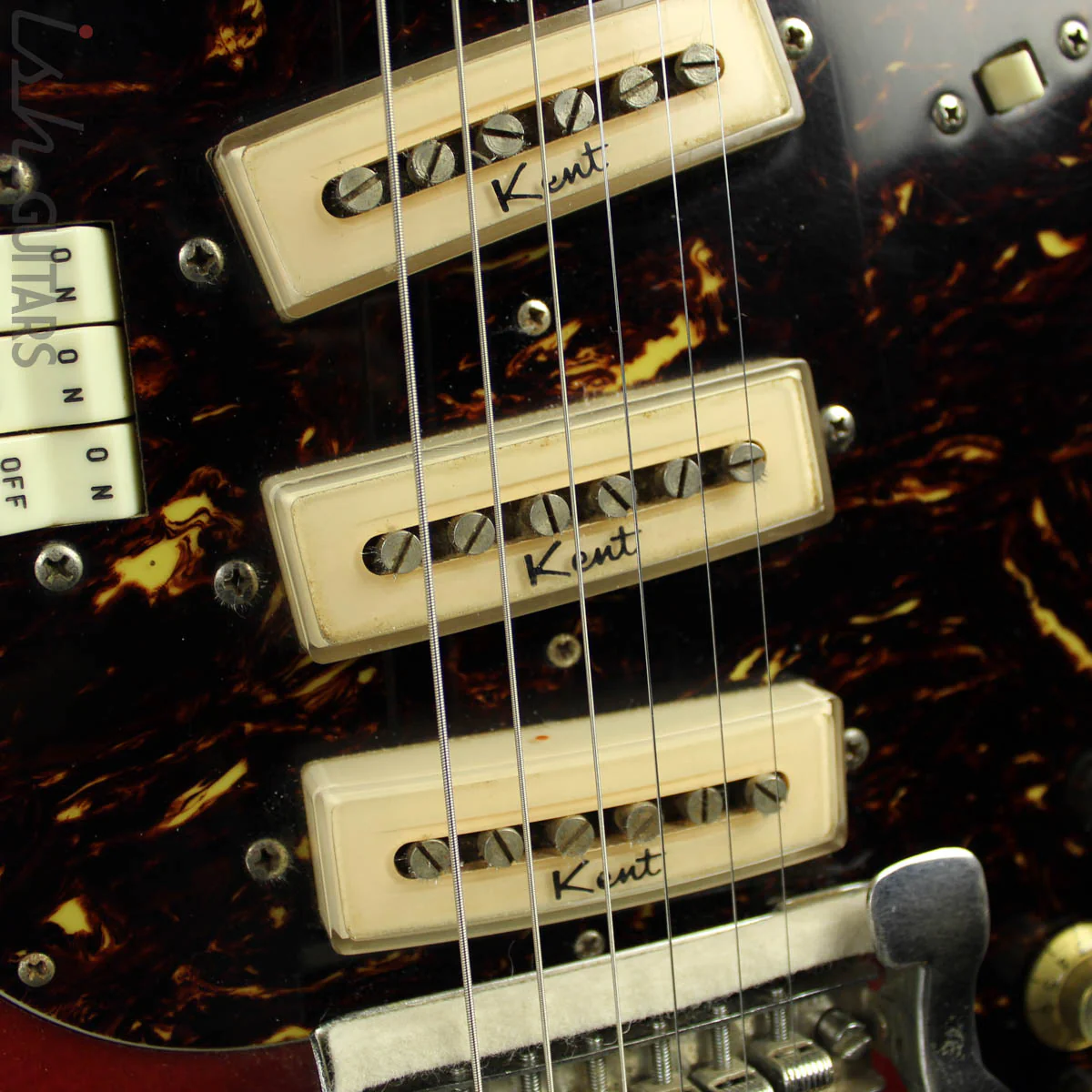 Kent 741 Standard 1966-1967 Japanese Made Cherry Red - Image 7