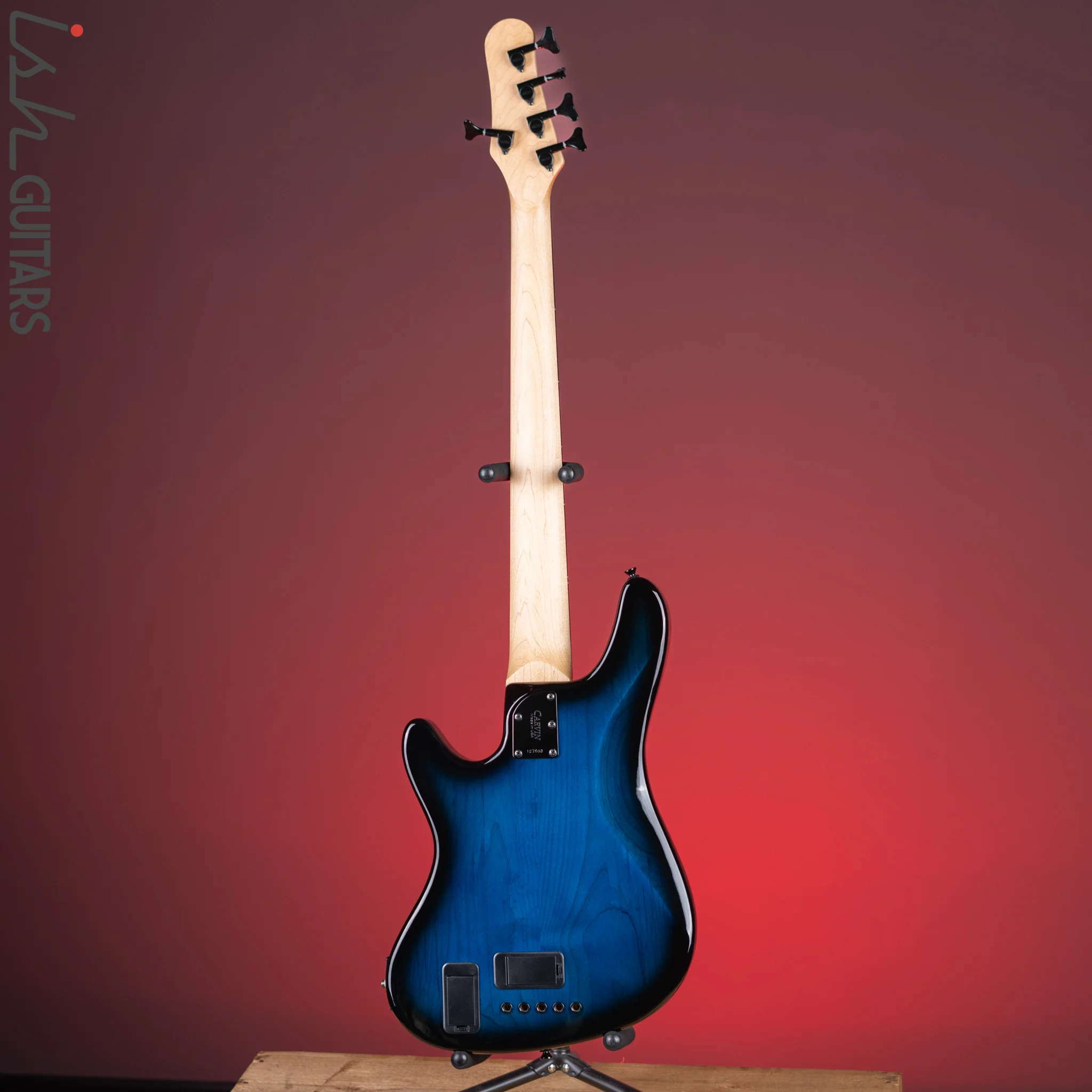 Kiesel JB-5 5-String Bass Trans Blue - Image 8