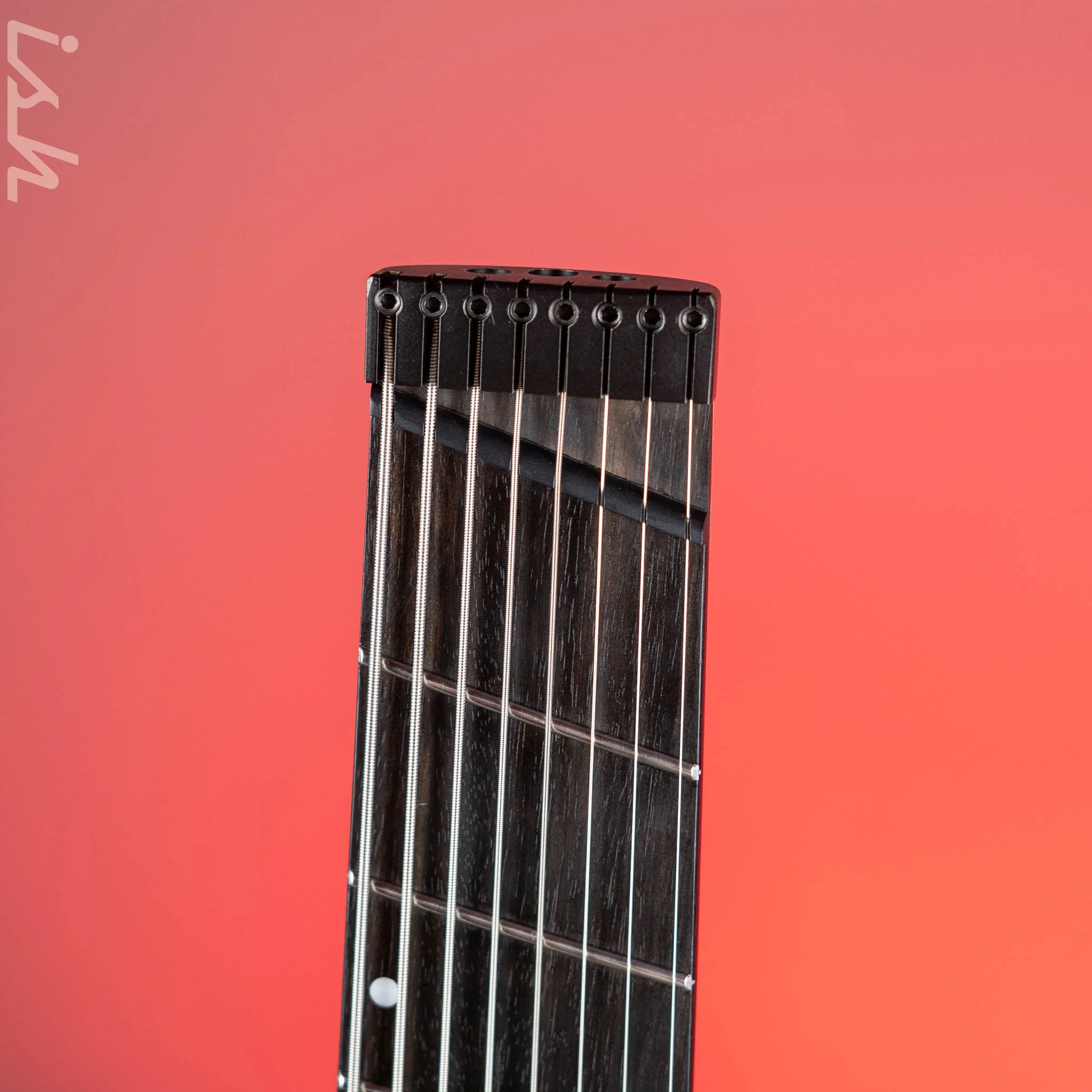 Kiesel Vader 8-String Multiscale Guitar Black Satin - Image 5