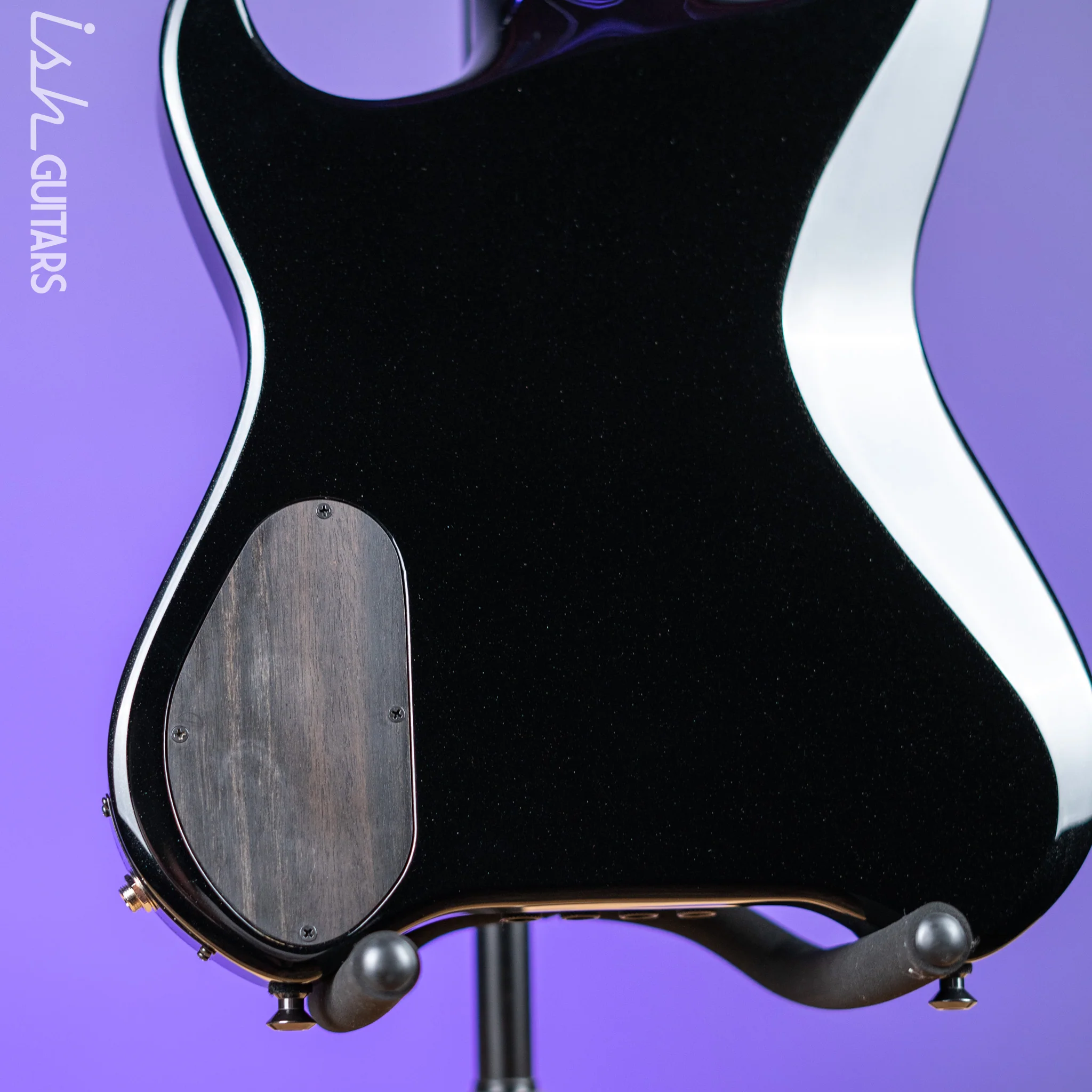Kiesel VB4 Short Scale Vader 4-String Bass Metallic Black Gloss - Image 11