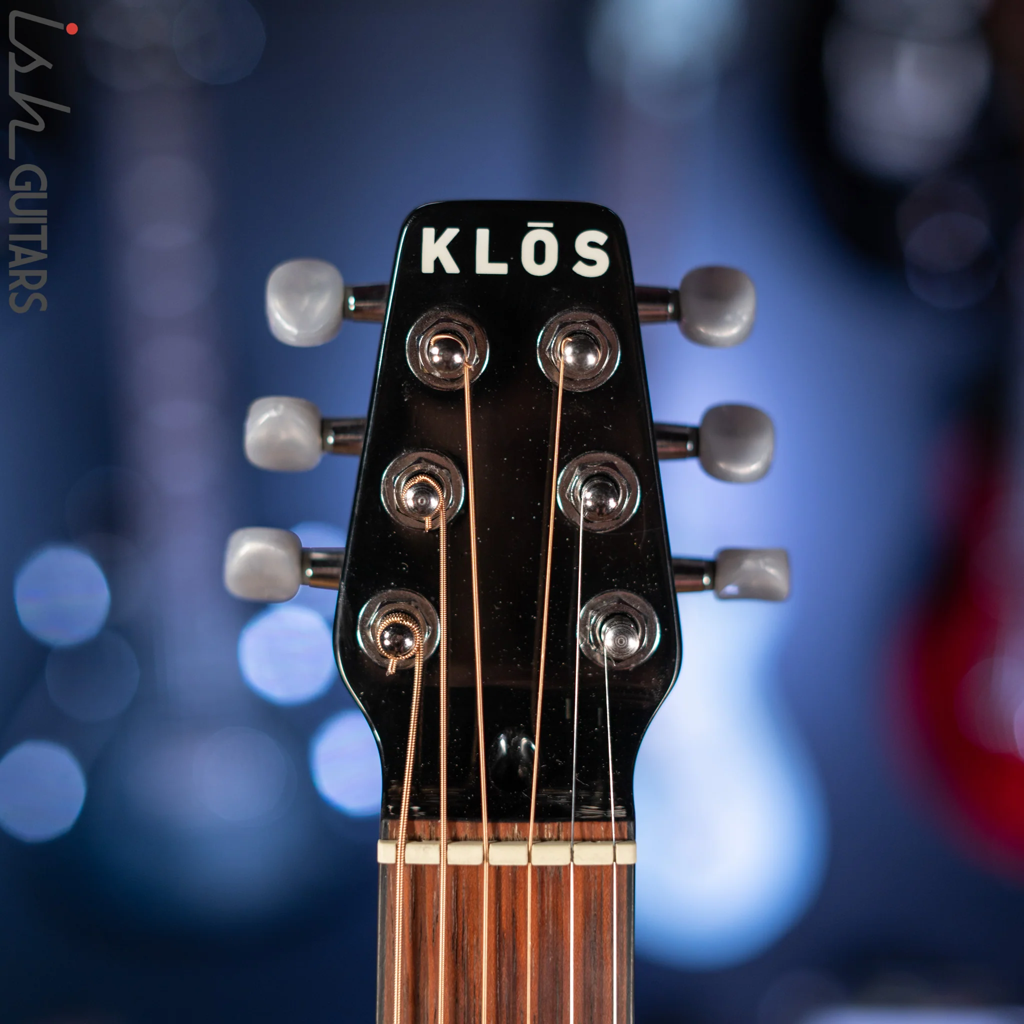 Klos Hybrid Travel Acoustic Guitar Carbon Fiber - Image 6