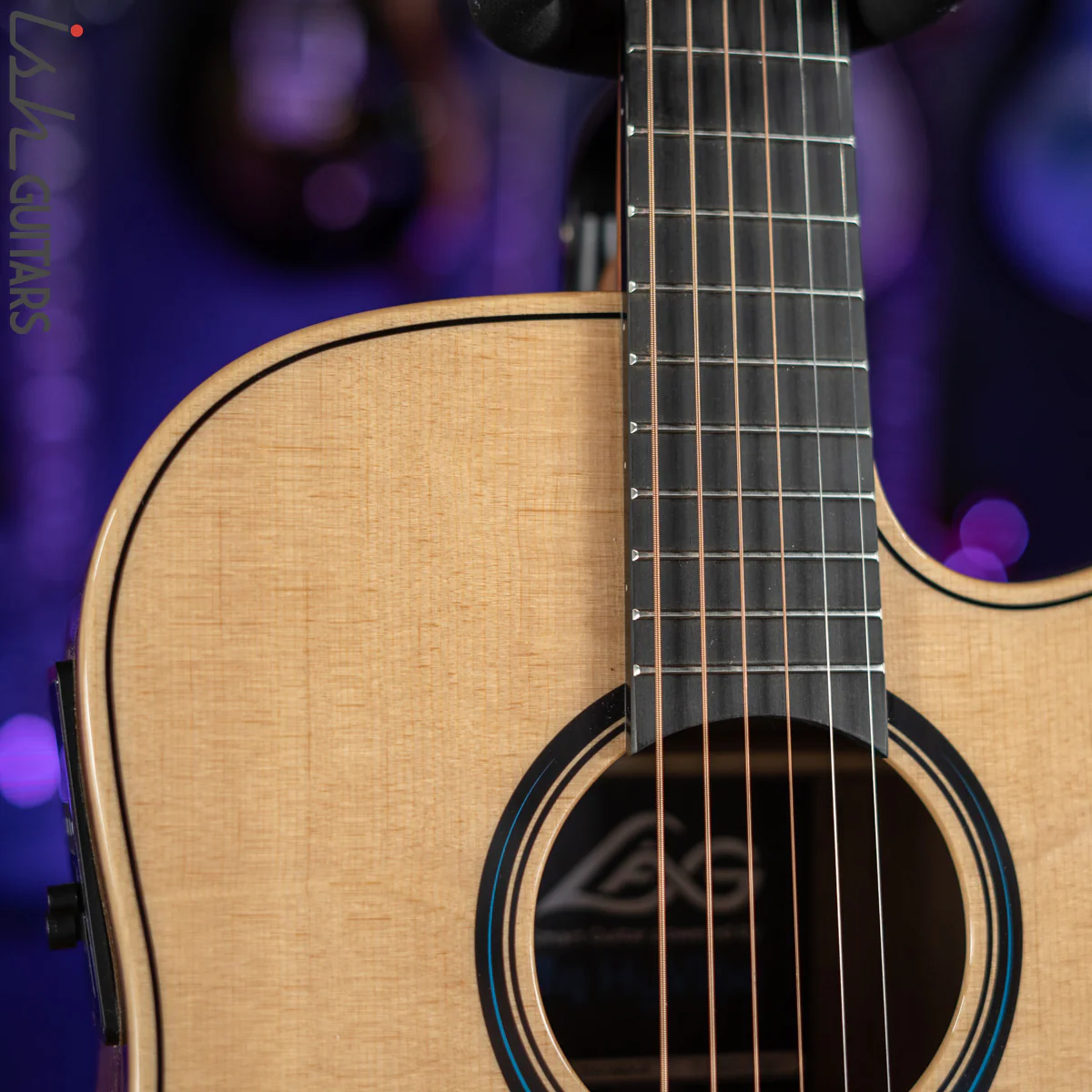 Lâg THV30DCE Dreadnought Hyvibe Tramontane Smart Guitar - Demo - Image 5