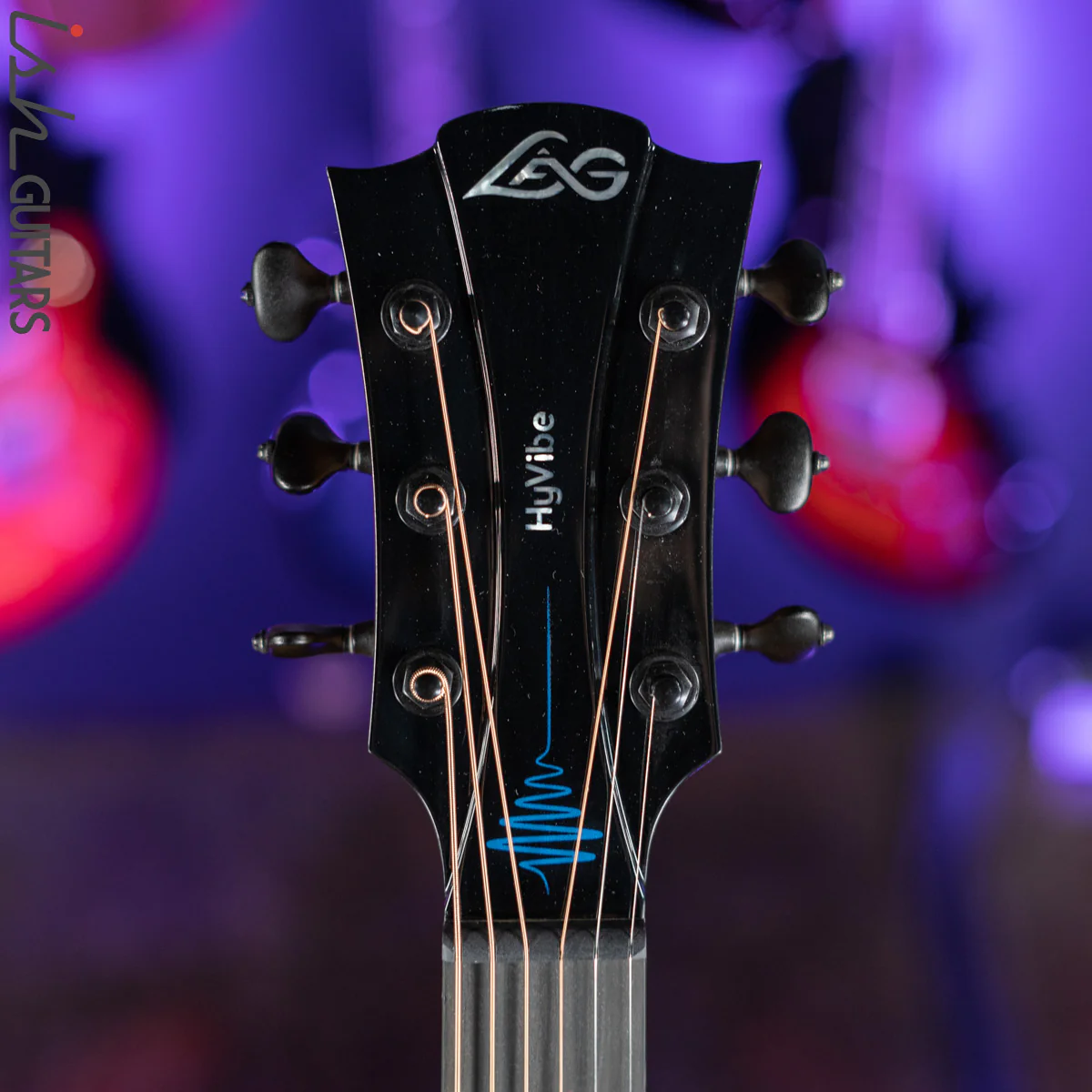 Lâg THV30DCE Dreadnought Hyvibe Tramontane Smart Guitar - Demo - Image 6