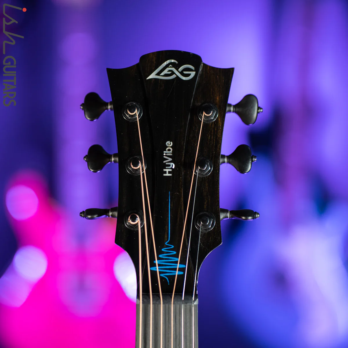 Lâg THV30DCE Dreadnought Hyvibe Tramontane Smart Guitar - Image 5