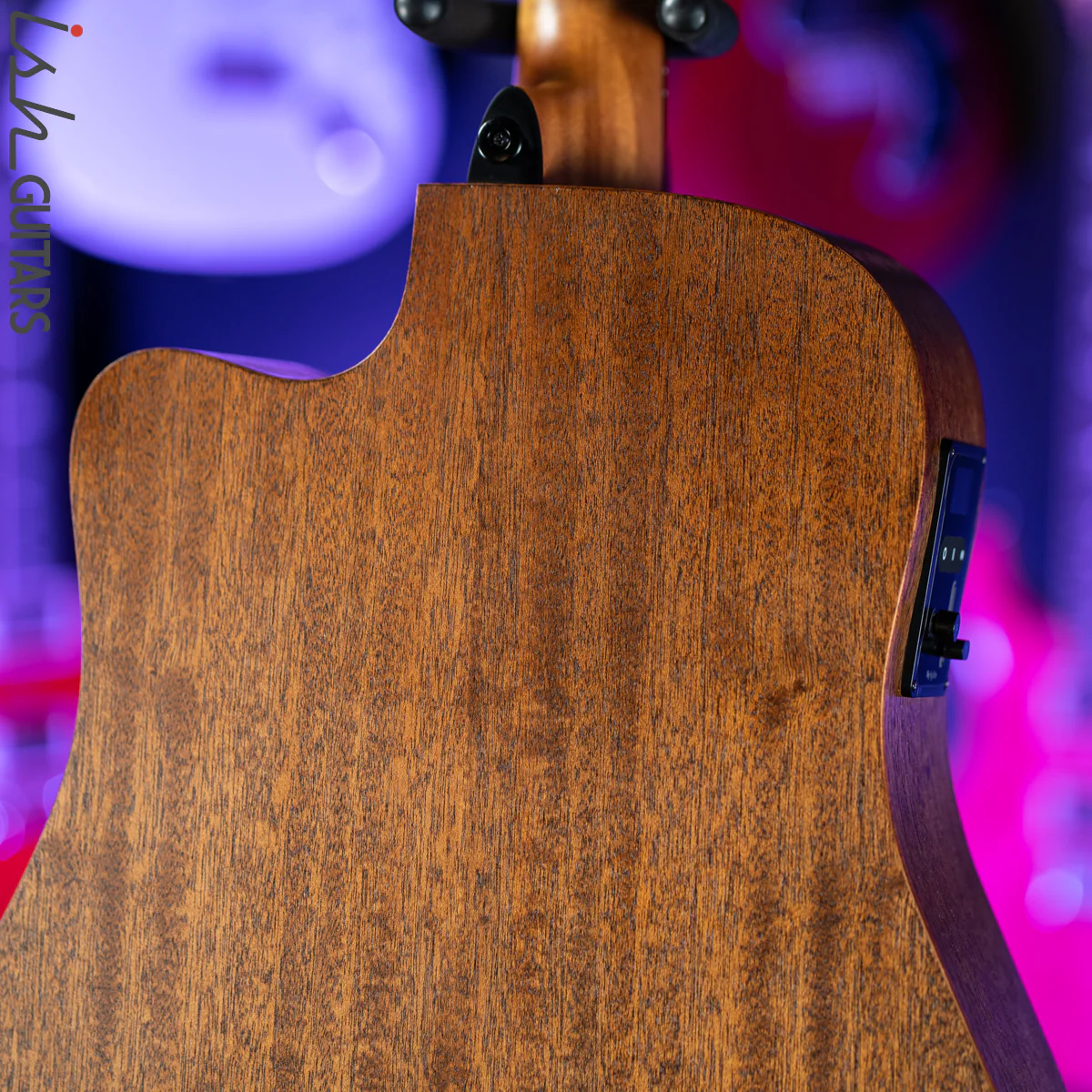 Lag Tramontane HyVibe THV10DCE Acoustic Electric Smart Guitar Natural - Image 9