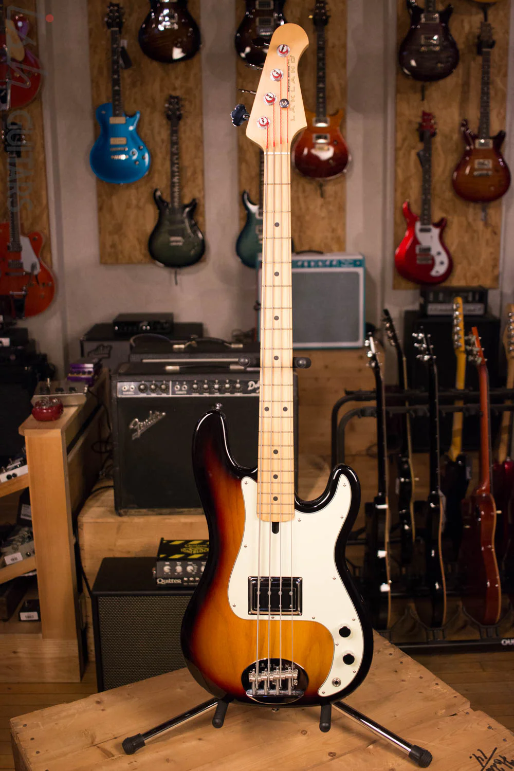 Lakland Skyline Bob Glaub 44-64 Darkstar Bass Four String Burst - Image 2