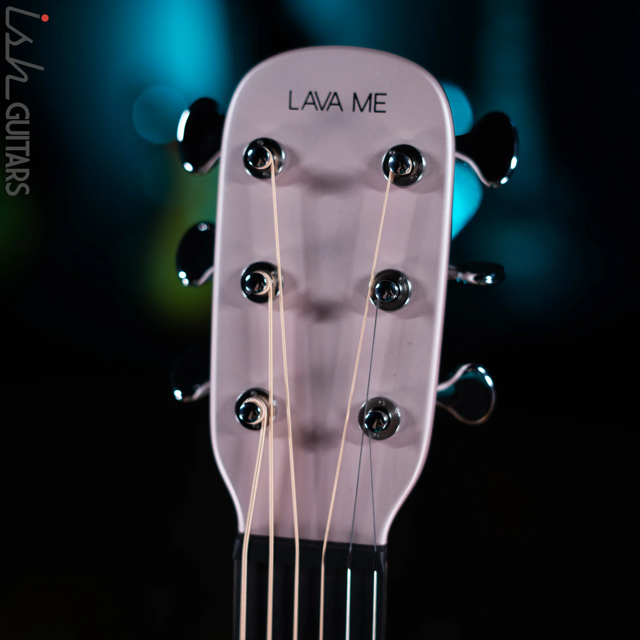 Lava Music Lava Me 3 Smart Acoustic Guitar 38" Pink w/ Space Bag - Image 5