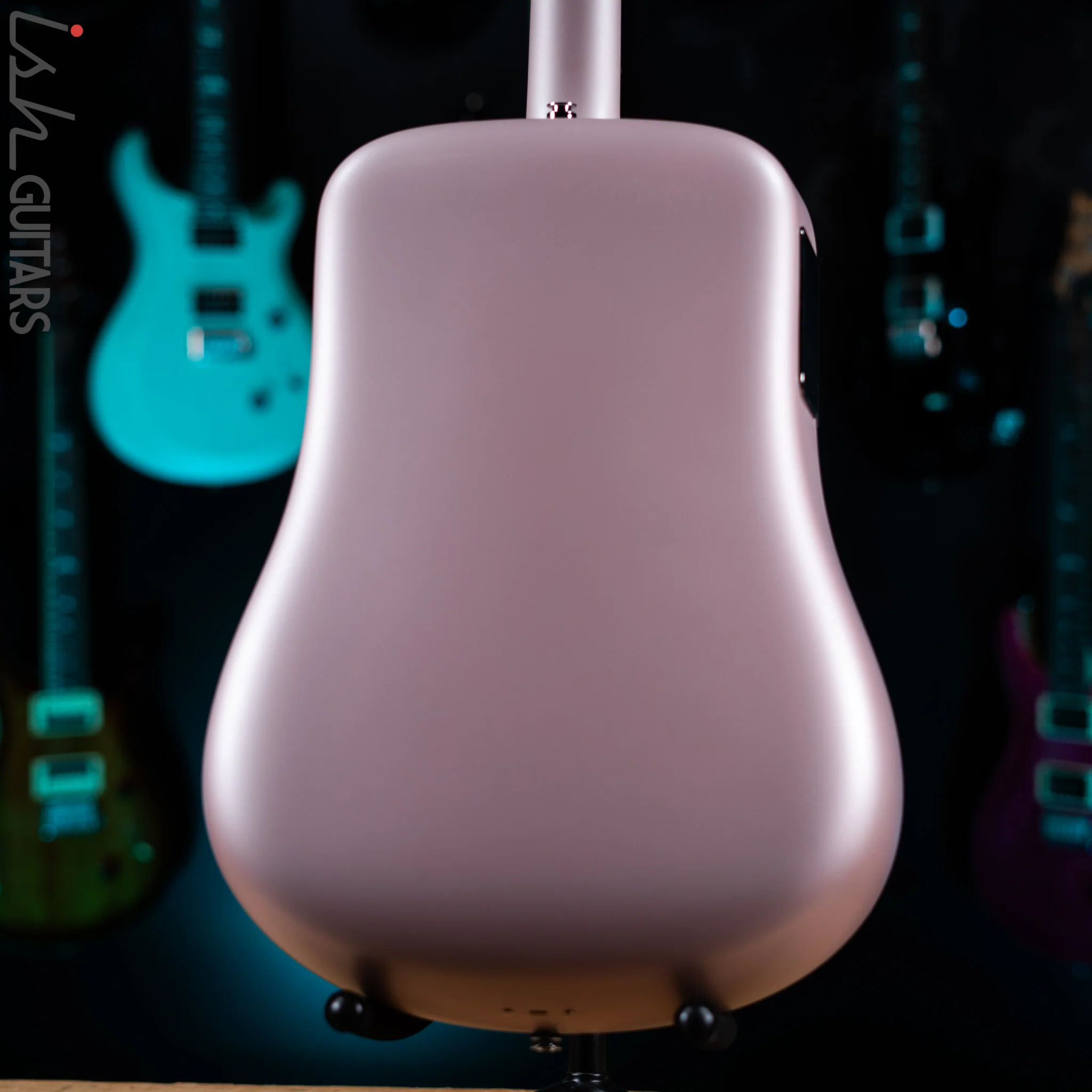 Lava Music Lava Me 3 Smart Acoustic Guitar 38" Pink w/ Space Bag - Image 7