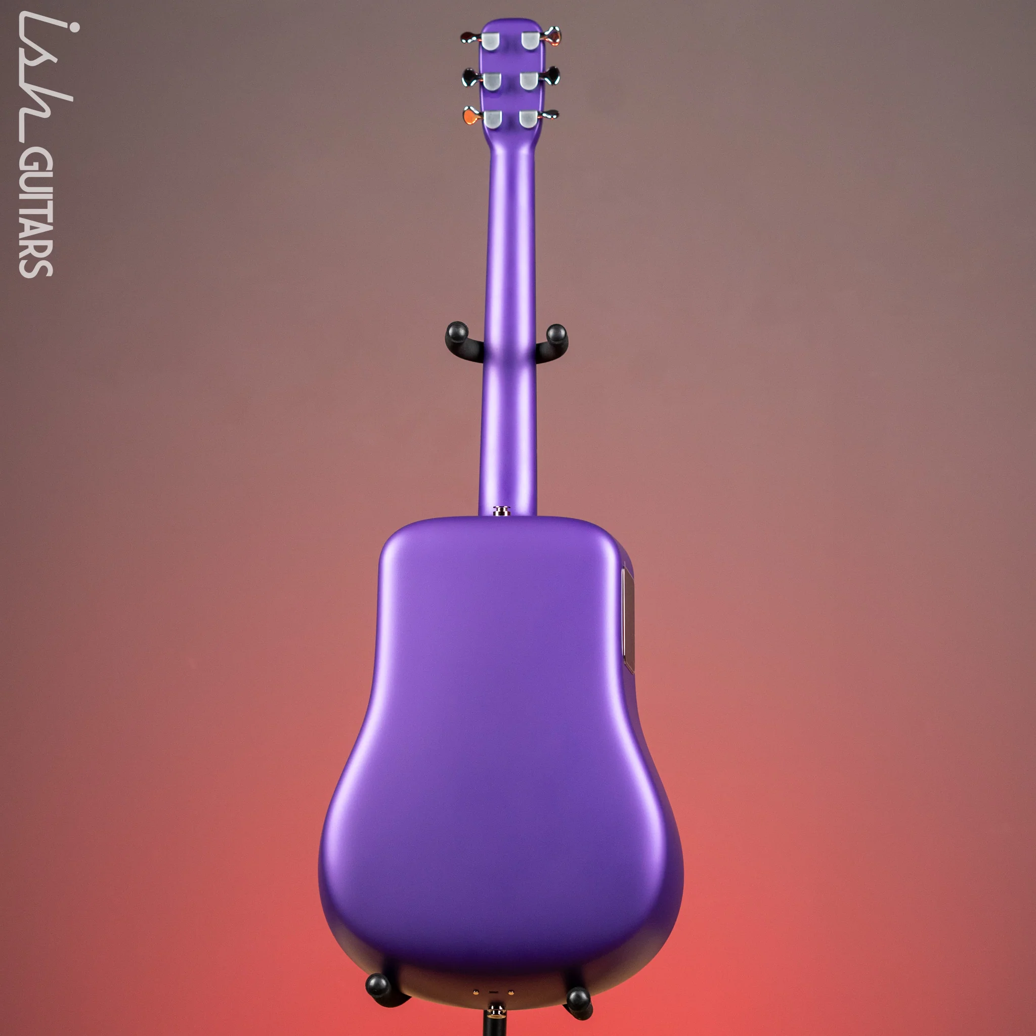 Lava Music LAVA ME 4 Carbon 36" Smart Acoustic-Electric Guitar Purple (w/ Airflow Bag) - Image 7