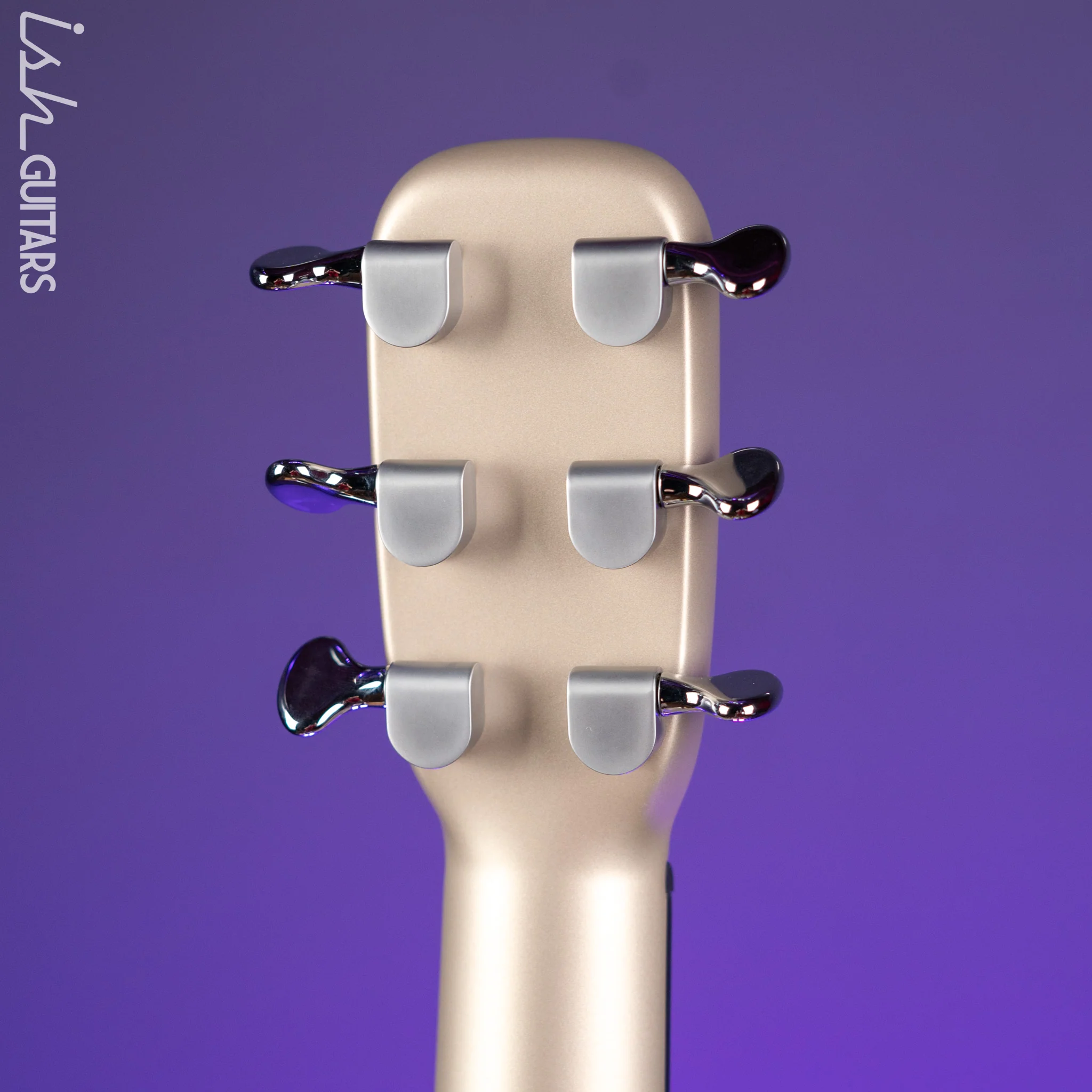 Lava Music LAVA ME 4 Carbon 36" Smart Acoustic-Electric Guitar Soft Gold (w/ Airflow Bag) - Image 11