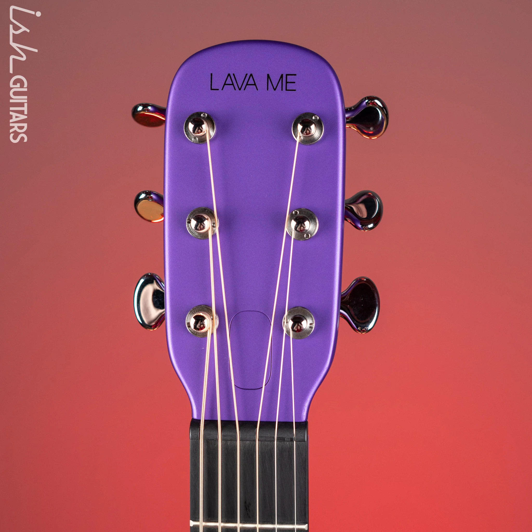 Lava Music LAVA ME 4 Carbon 38" Smart Acoustic-Electric Guitar Purple (w/ Airflow Bag) - Image 5
