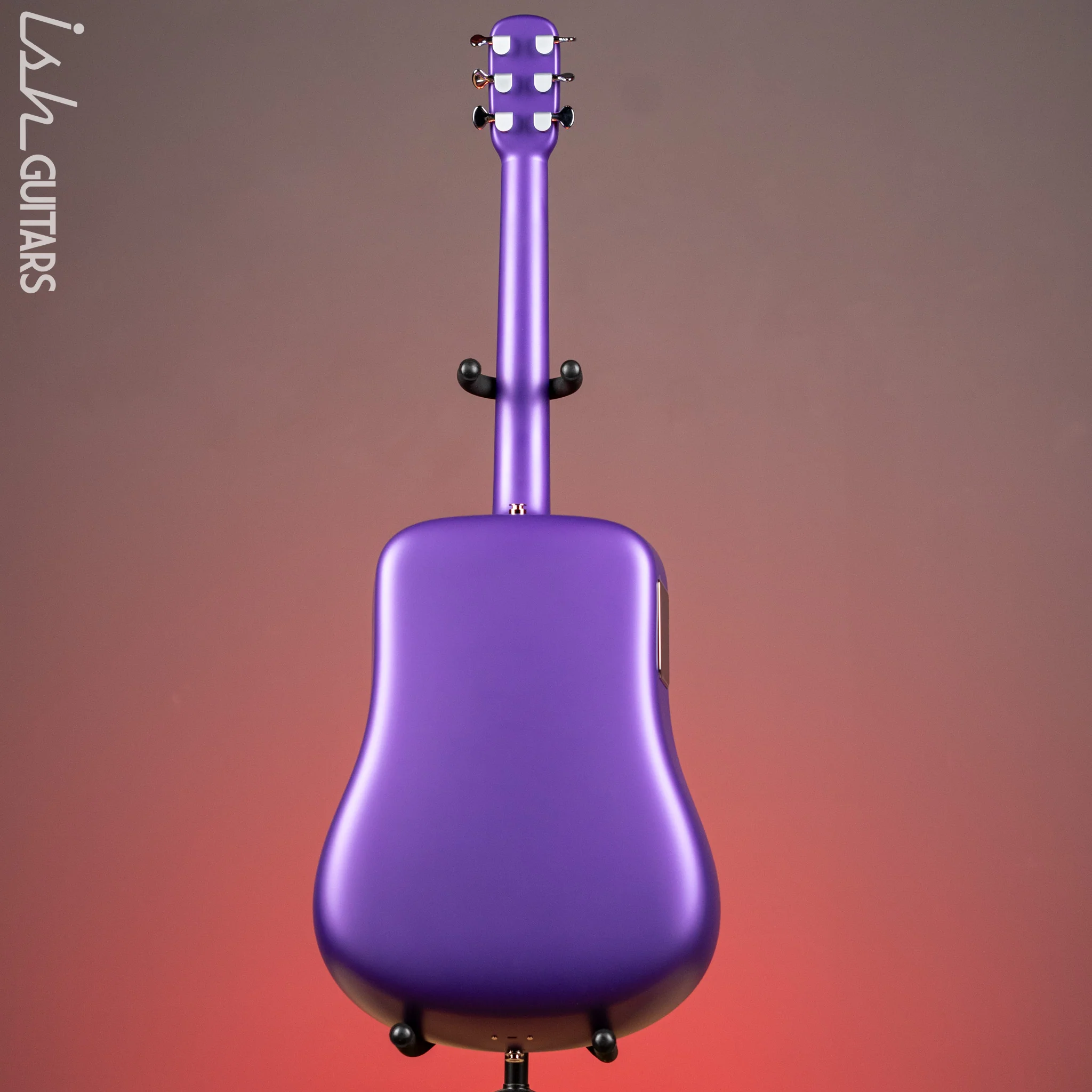 Lava Music LAVA ME 4 Carbon 38" Smart Acoustic-Electric Guitar Purple (w/ Airflow Bag) - Image 6