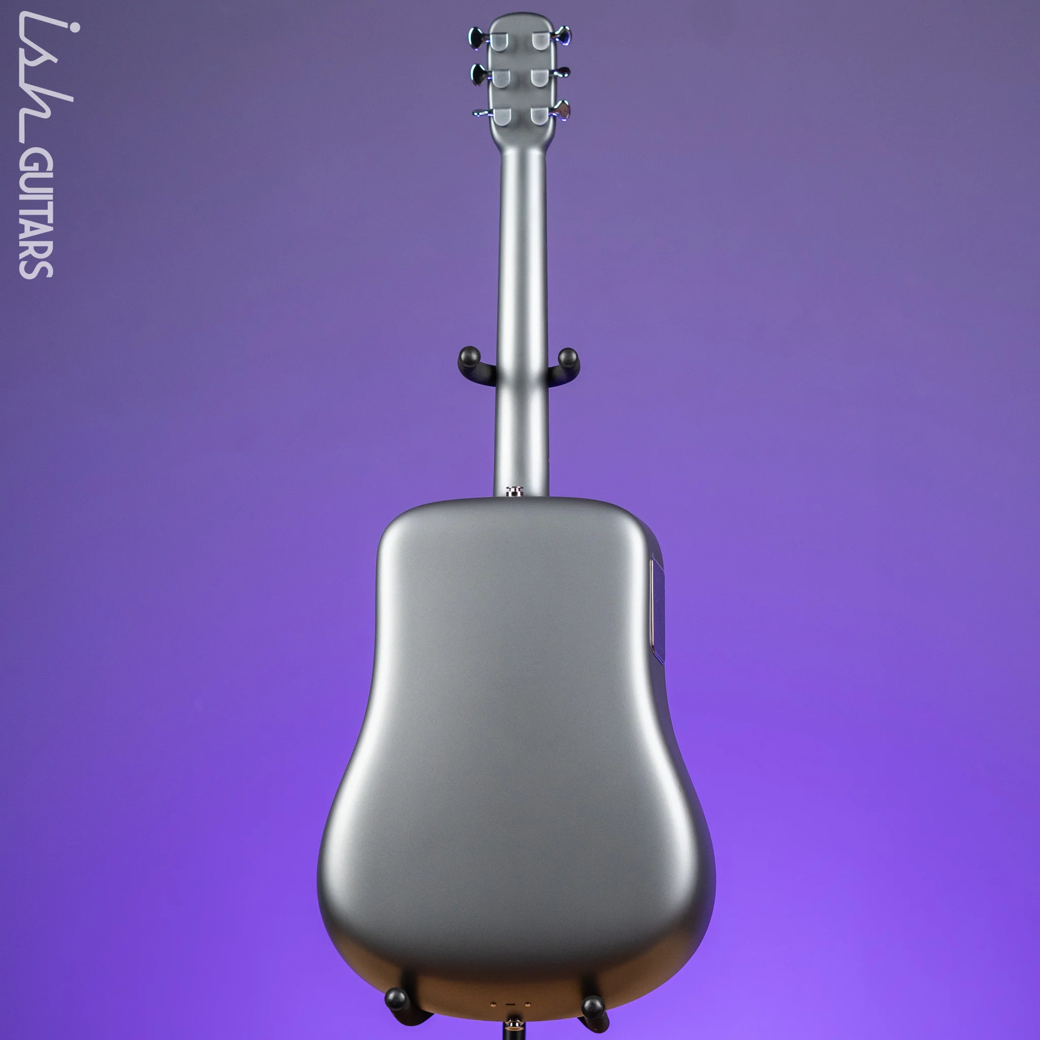 Lava Music LAVA ME 4 Carbon 38" Smart Acoustic-Electric Guitar Space Grey (w/ Airflow Bag) - Image 6