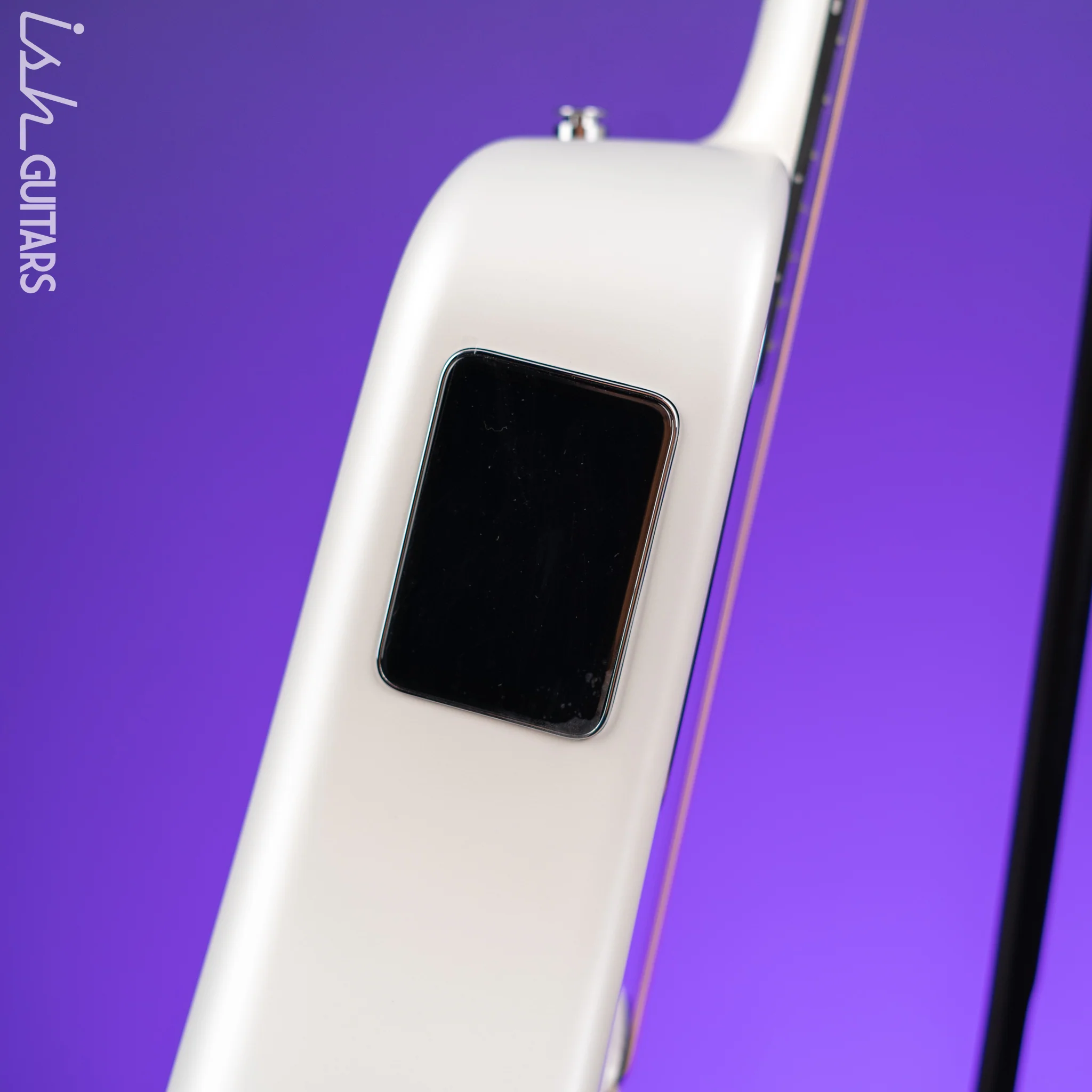 Lava Music LAVA ME 4 Carbon 38" Smart Acoustic-Electric Guitar White (w/ Airflow Bag) - Image 11