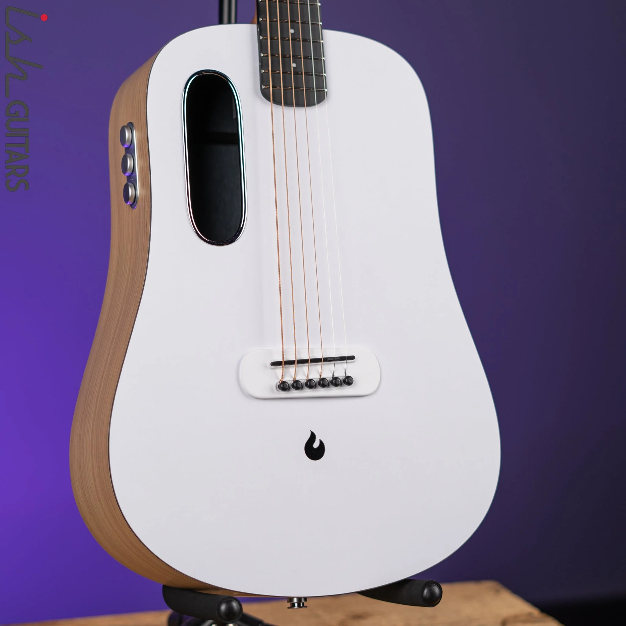 Lava Music Blue Lava Original Freeboost Walnut/Frost White w/ AirFlow Bag