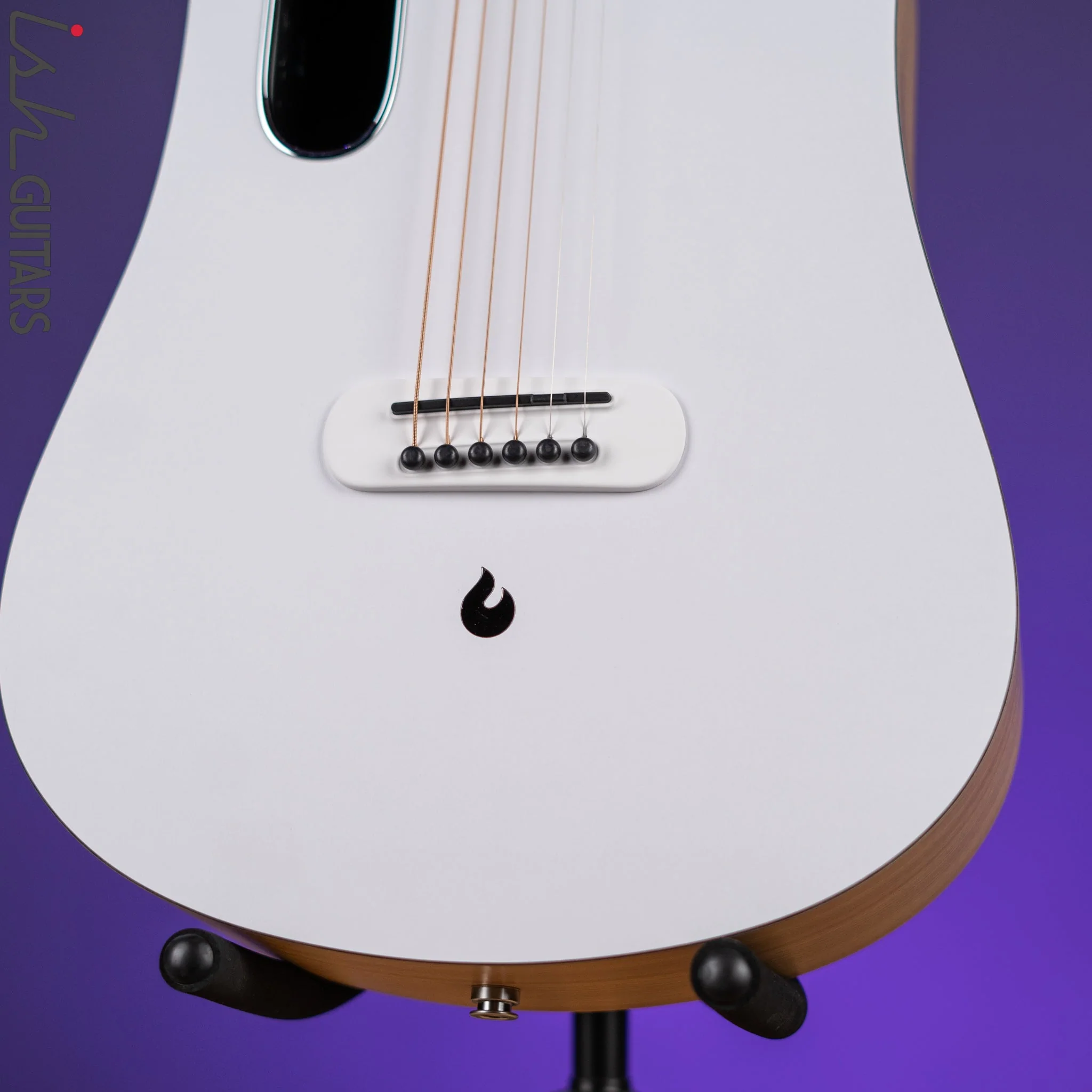 Lava Music Blue Lava Original Freeboost Walnut/Frost White w/ AirFlow Bag - Image 4