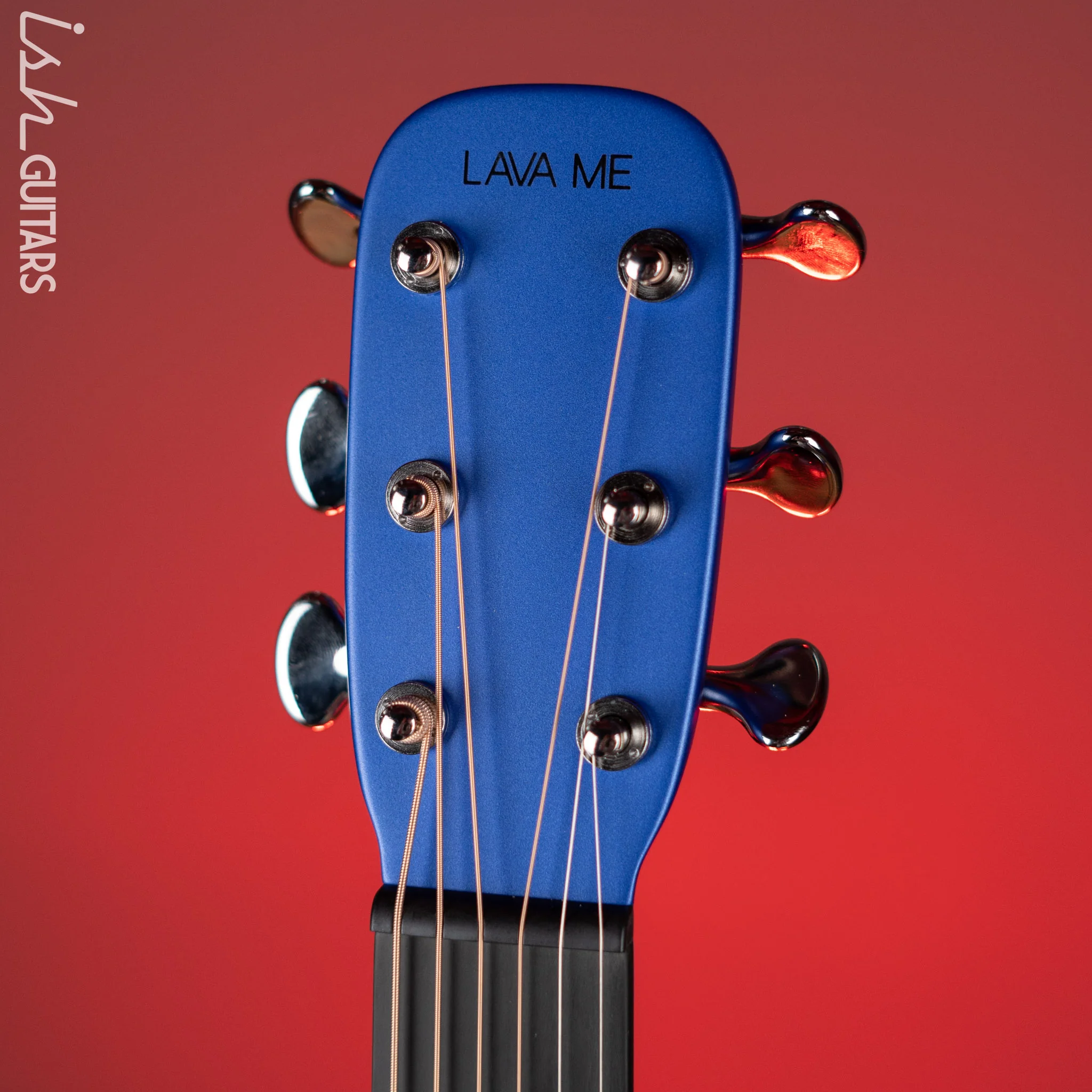 Lava Music Lava ME 3 Smart Acoustic Guitar 36” Blue w/ Space Bag - Image 5