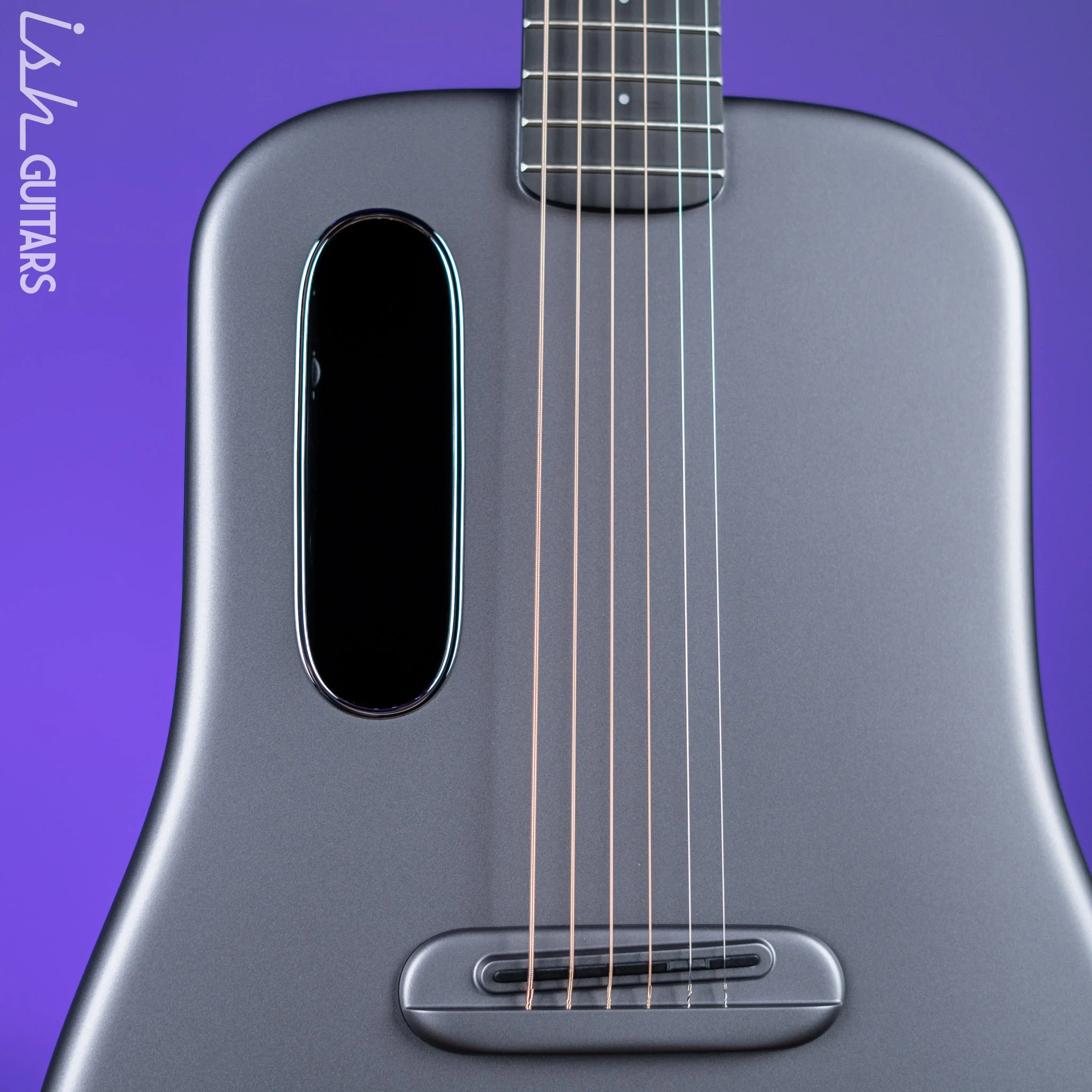 Lava Music Lava ME 3 Smart Acoustic Guitar 36” Space Grey w/ Space Bag - Image 3