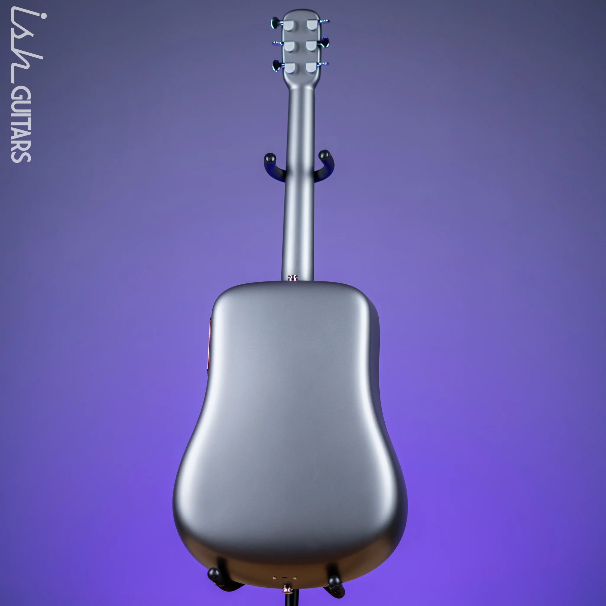 Lava Music Lava ME 3 Smart Acoustic Guitar 38” Left-Handed Space Grey w/ Space Bag - Image 6