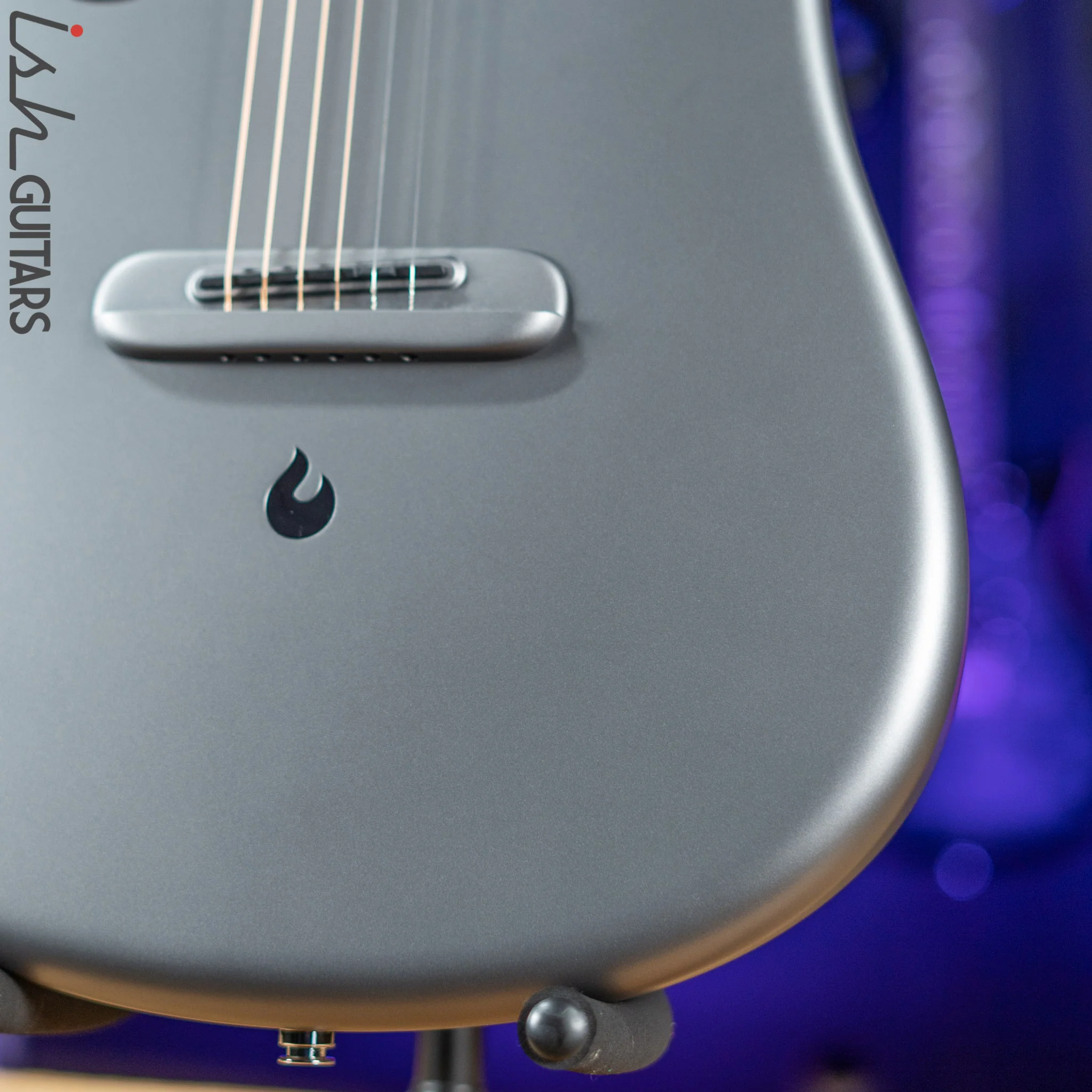 Lava Music Lava Me 3 Smart Acoustic Guitar 38" Space Grey w/ Space Bag - Image 4
