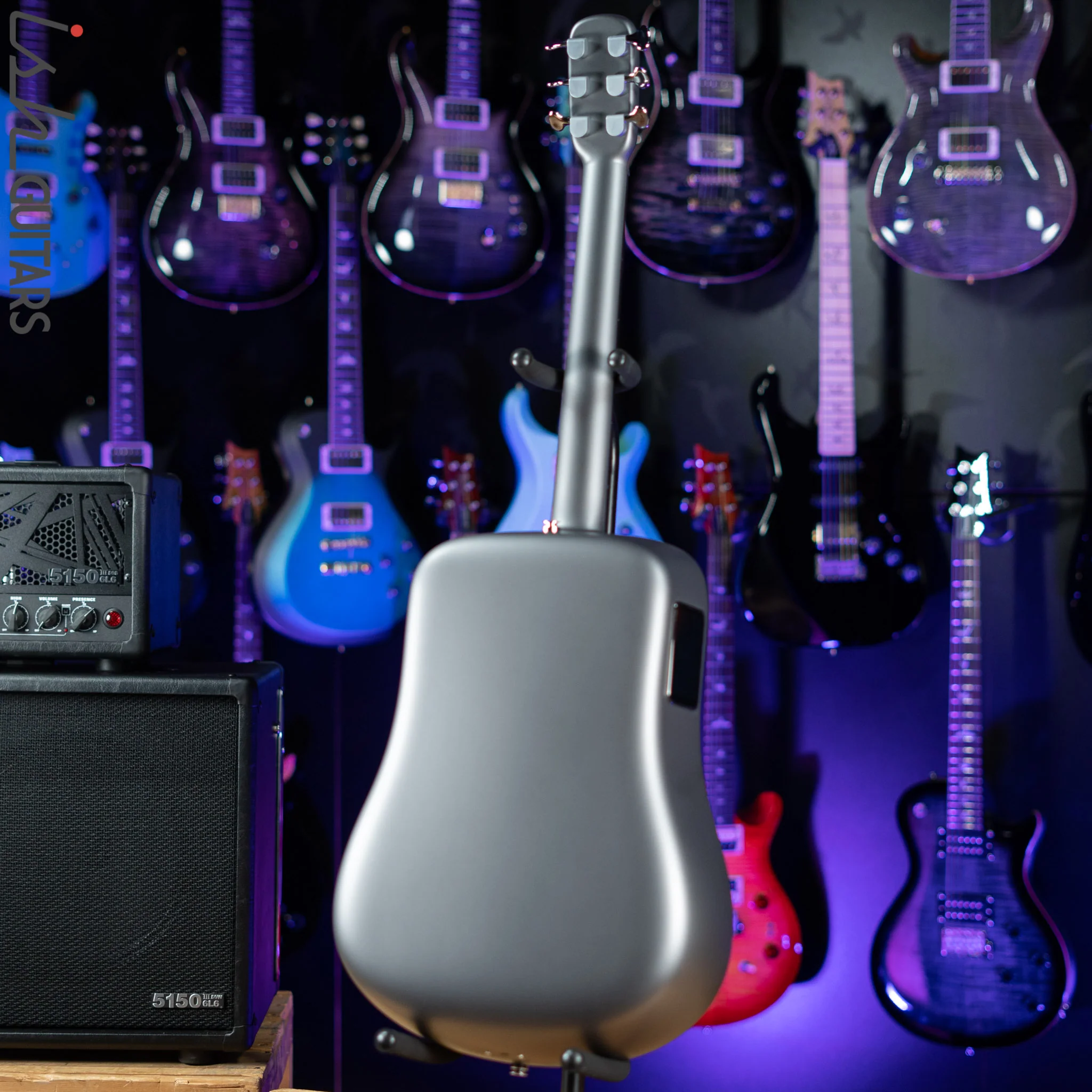 Lava Music Lava Me 3 Smart Acoustic Guitar 38" Space Grey w/ Space Bag - Image 6