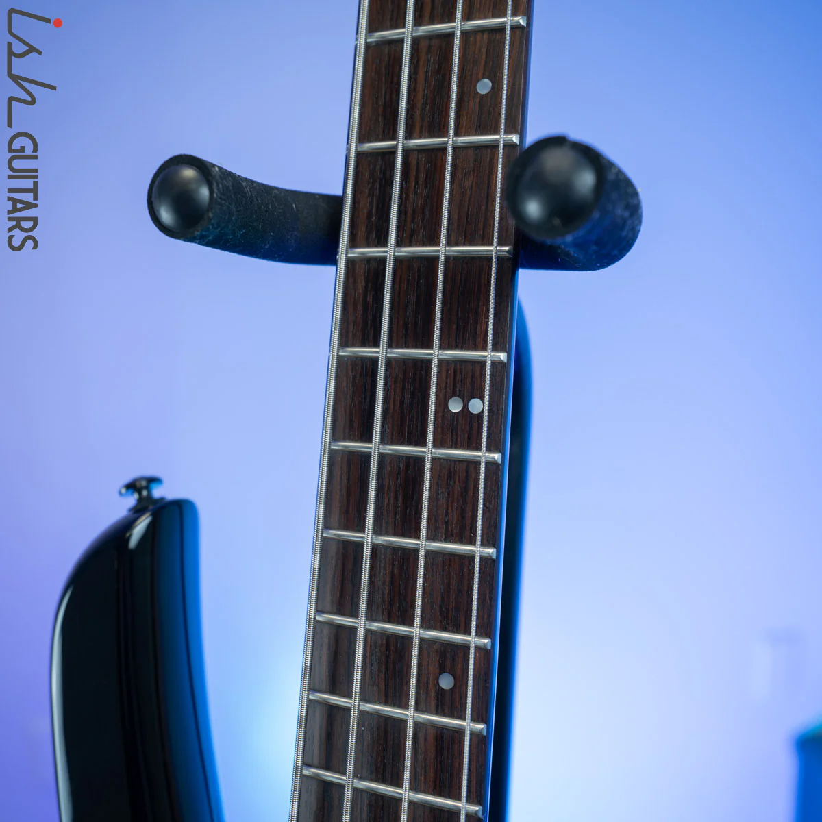 2009 Willcox Lightwave Sabre 4 String Bass Black - Image 6