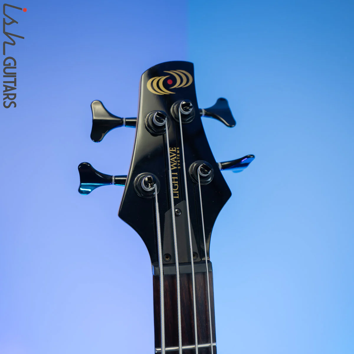 2009 Willcox Lightwave Sabre 4 String Bass Black - Image 7