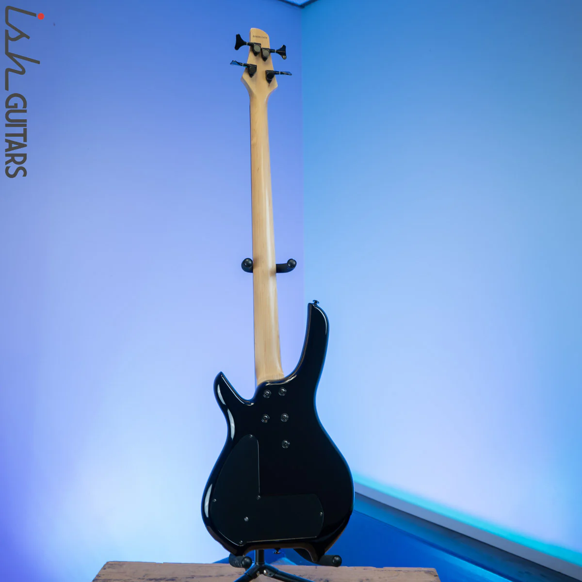 2009 Willcox Lightwave Sabre 4 String Bass Black - Image 8