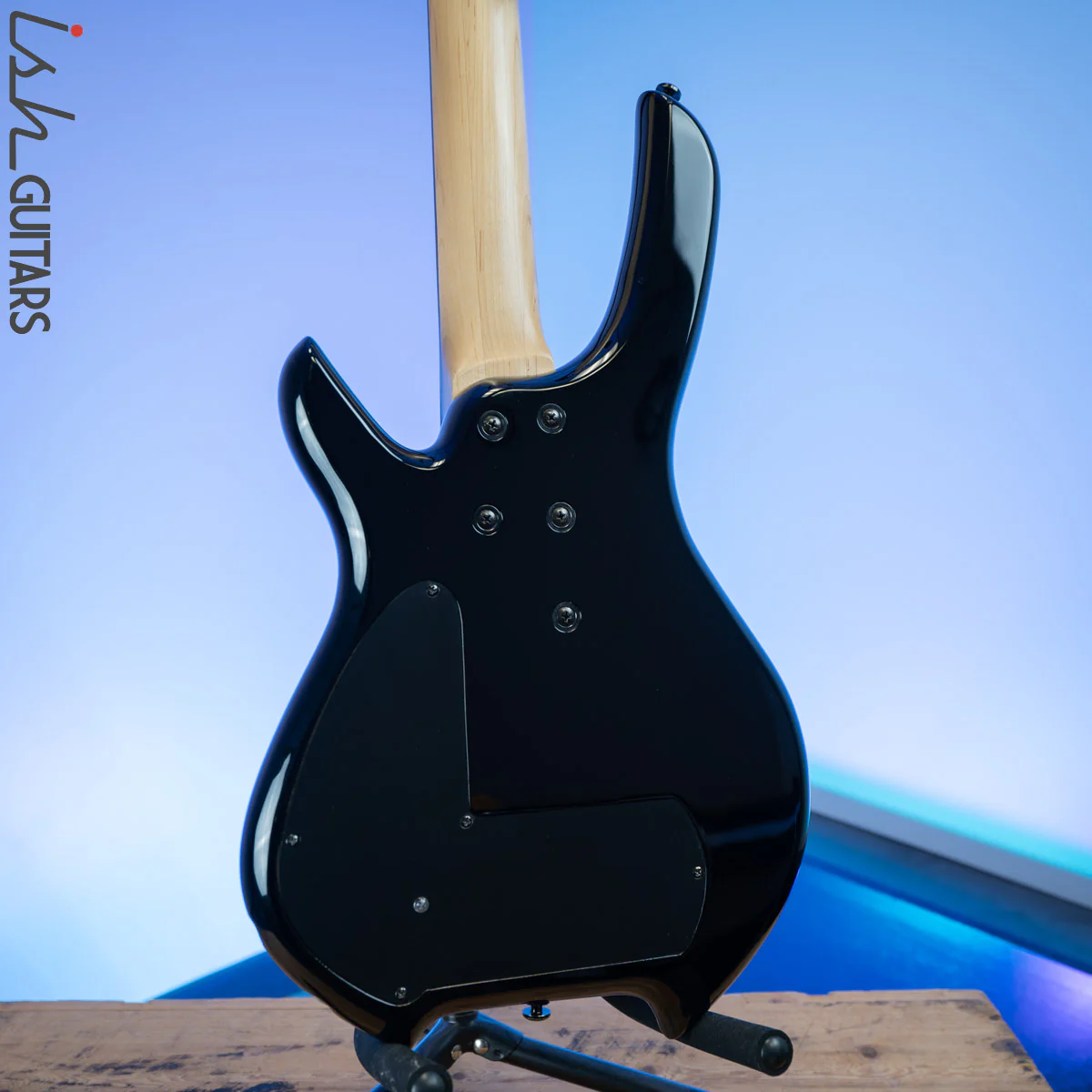 2009 Willcox Lightwave Sabre 4 String Bass Black - Image 9
