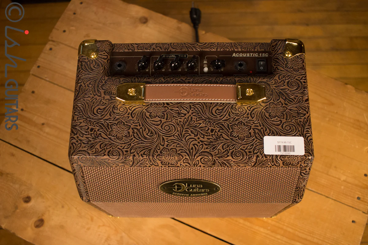Luna Guitars Acoustic 15C - Image 3