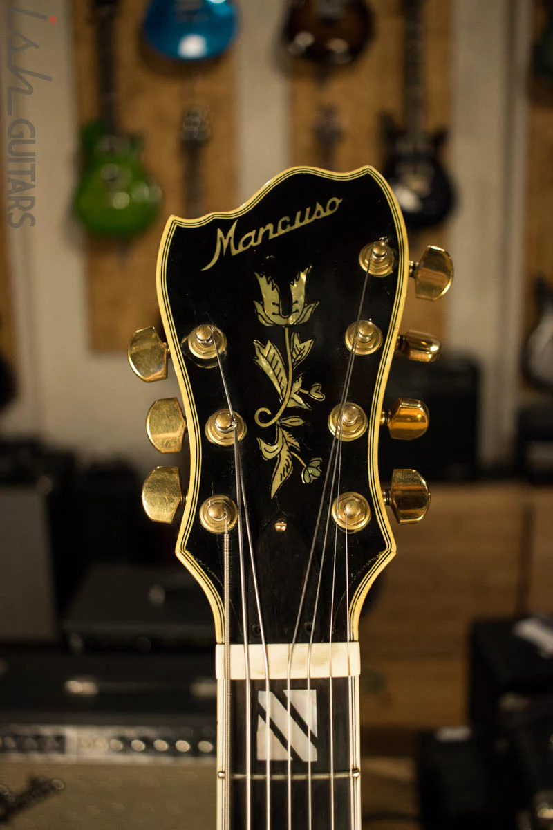 Mancuso Hollowbody 7 String Electric Guitar - Image 5