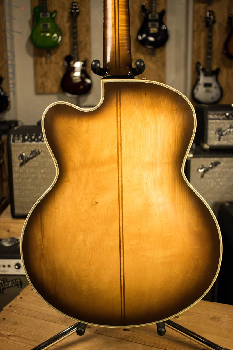 Mancuso Hollowbody 7 String Electric Guitar - Image 7