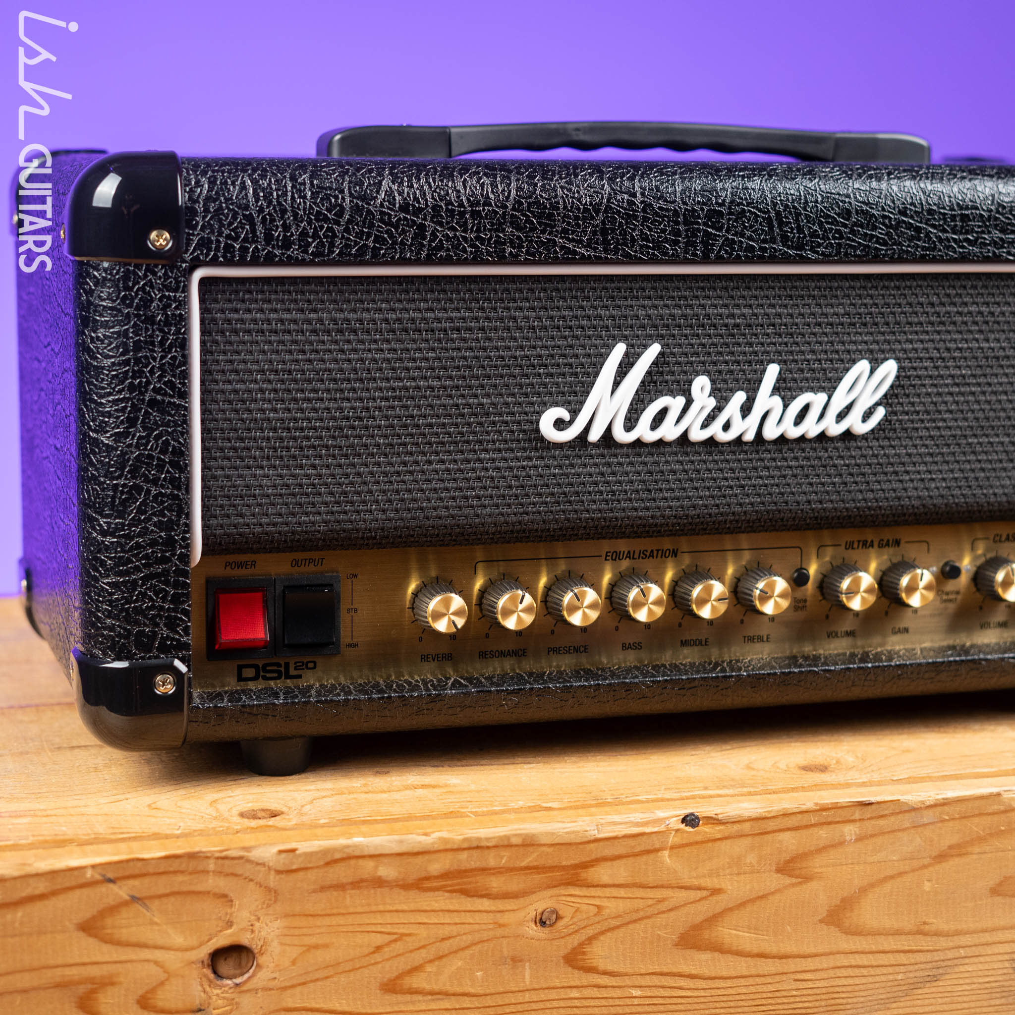 Marshall DSL20HR 2-Channel 20-Watt Guitar Amp Head - Image 2