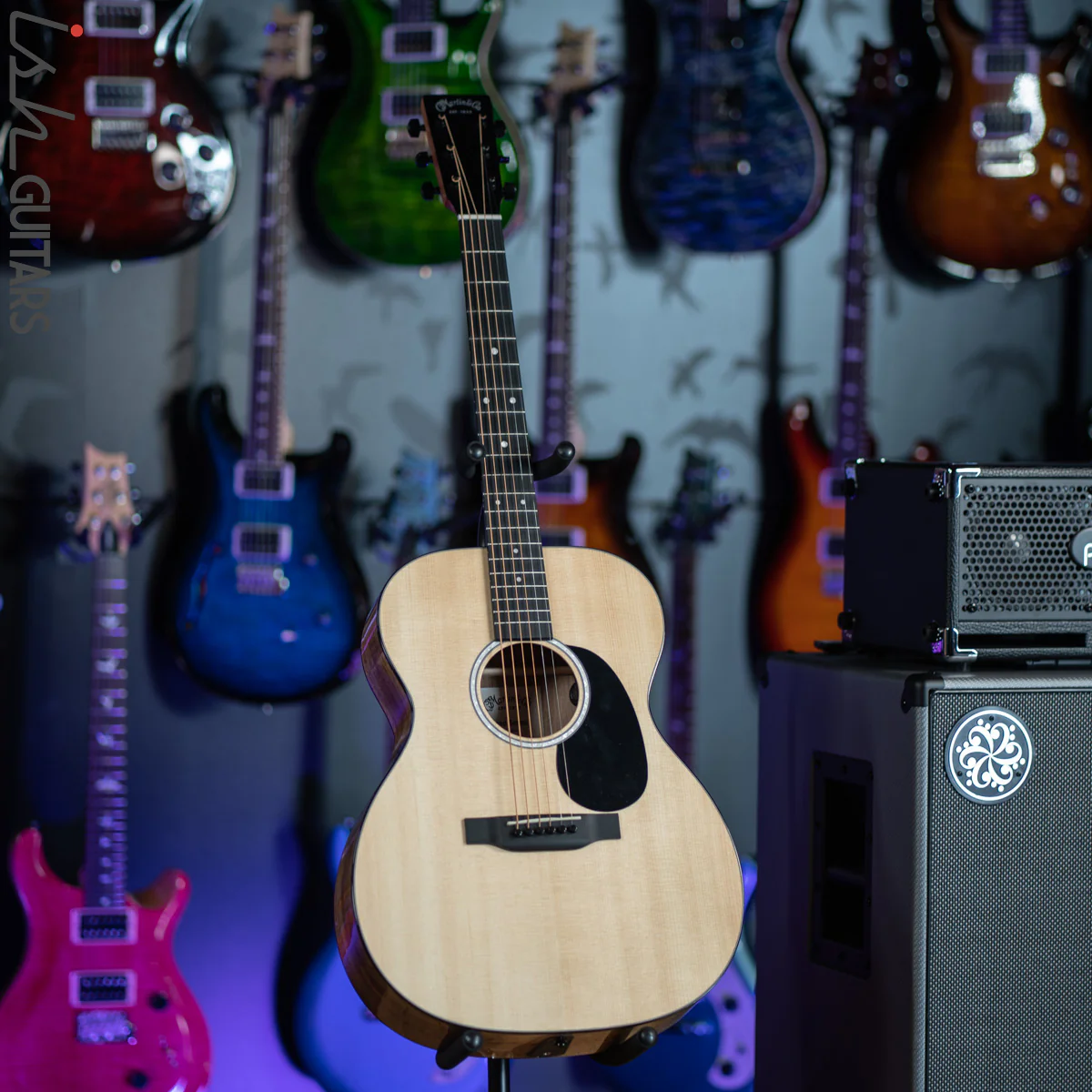Martin 000-12E Acoustic Electric Guitar Natural Sitka Spruce - Image 2