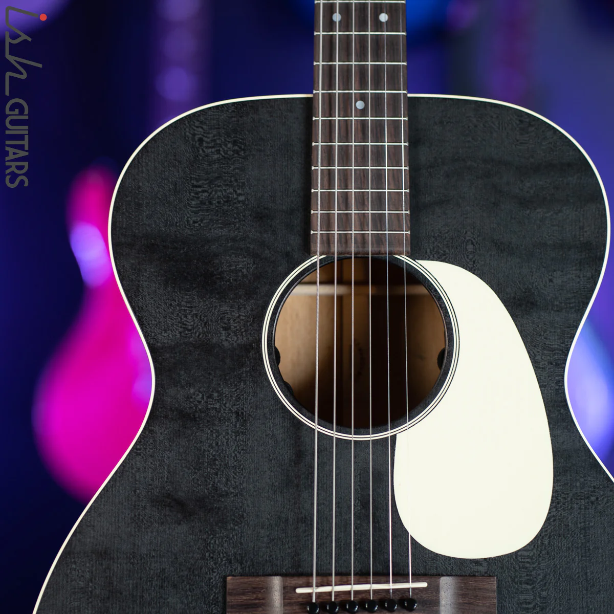 Martin 000-17E Acoustic Electric Guitar Black Smoke - Image 3
