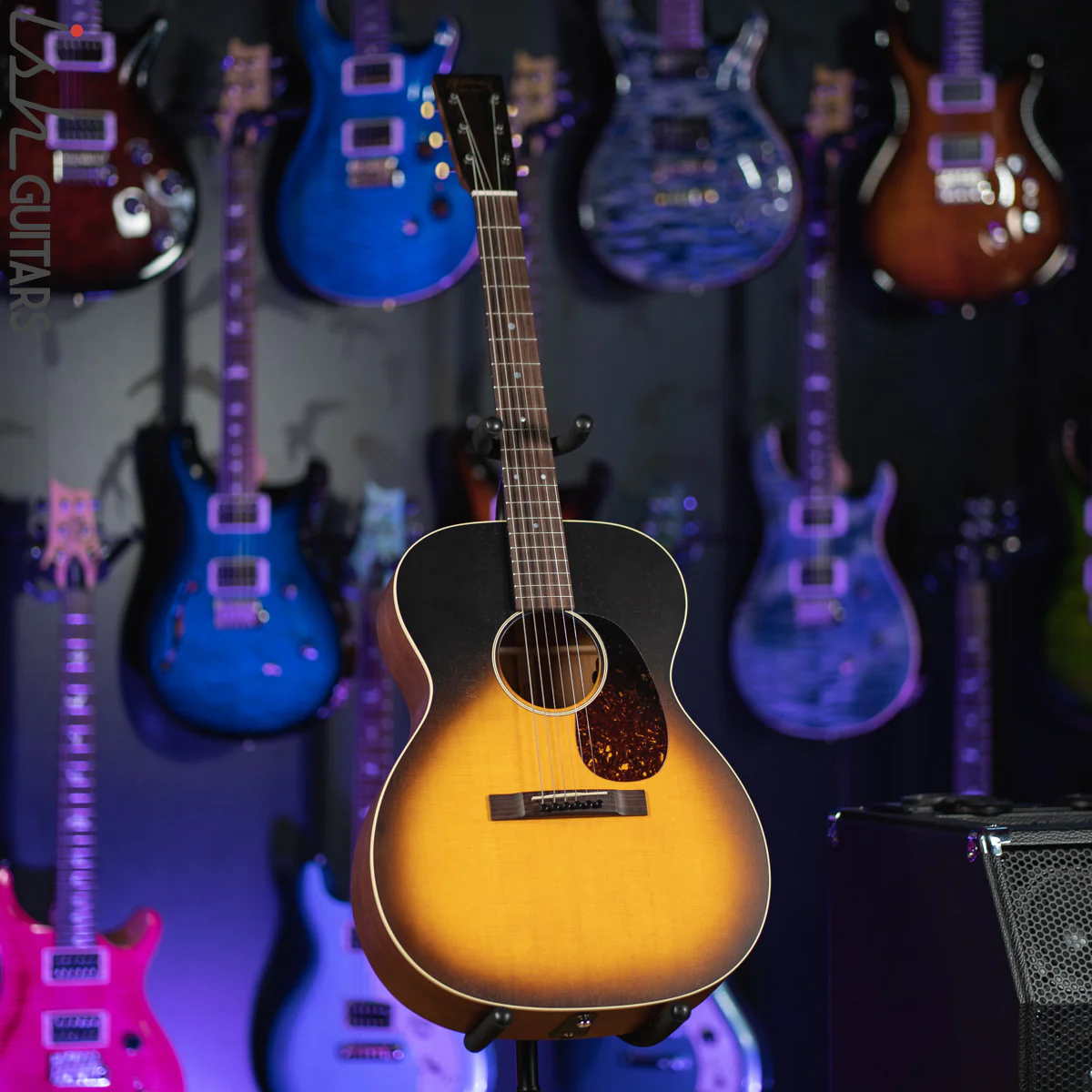 Martin 000-17E Acoustic Electric Guitar Whiskey Sunset - Image 2