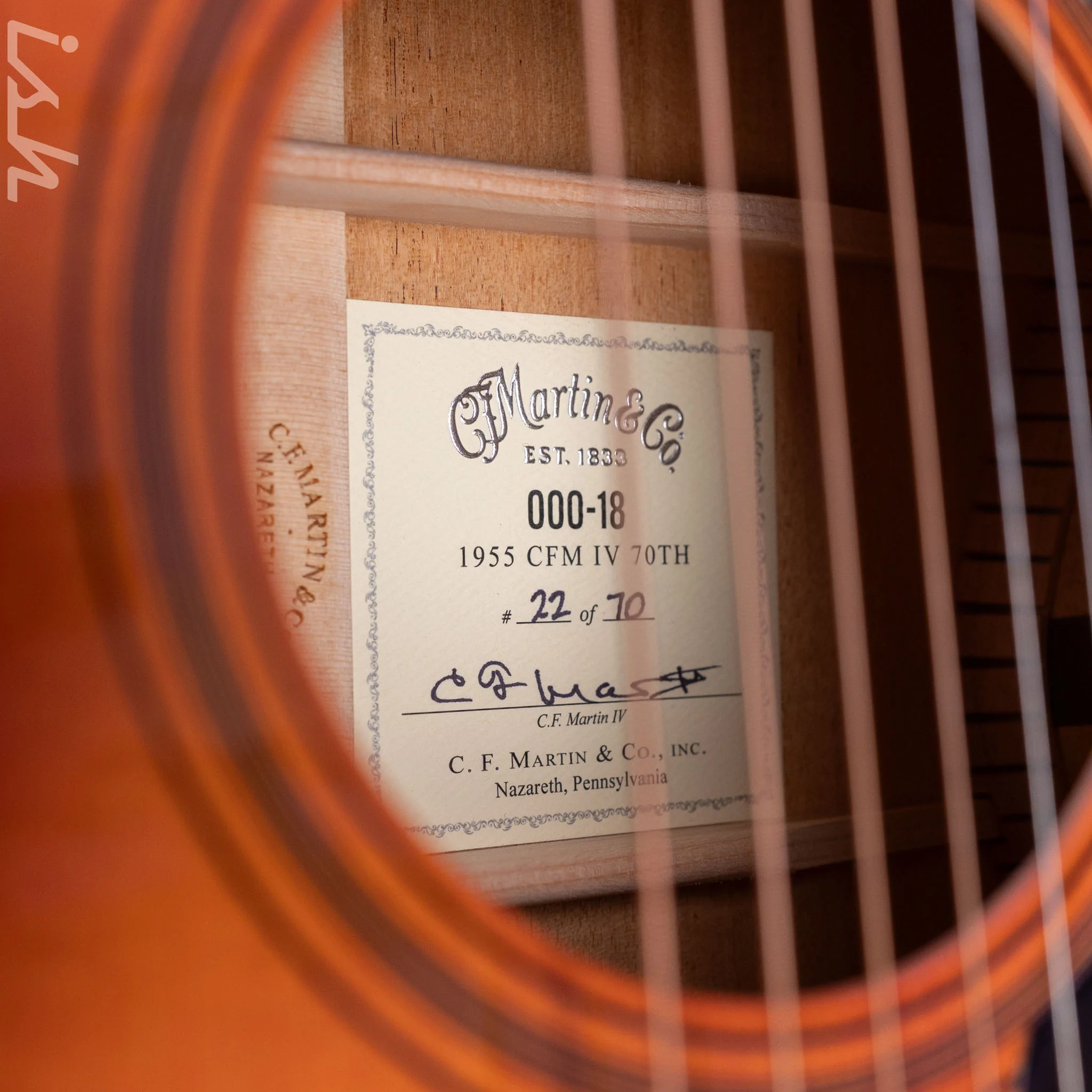 Martin 000-18 1955 CFM IV 70th Birthday - Image 12