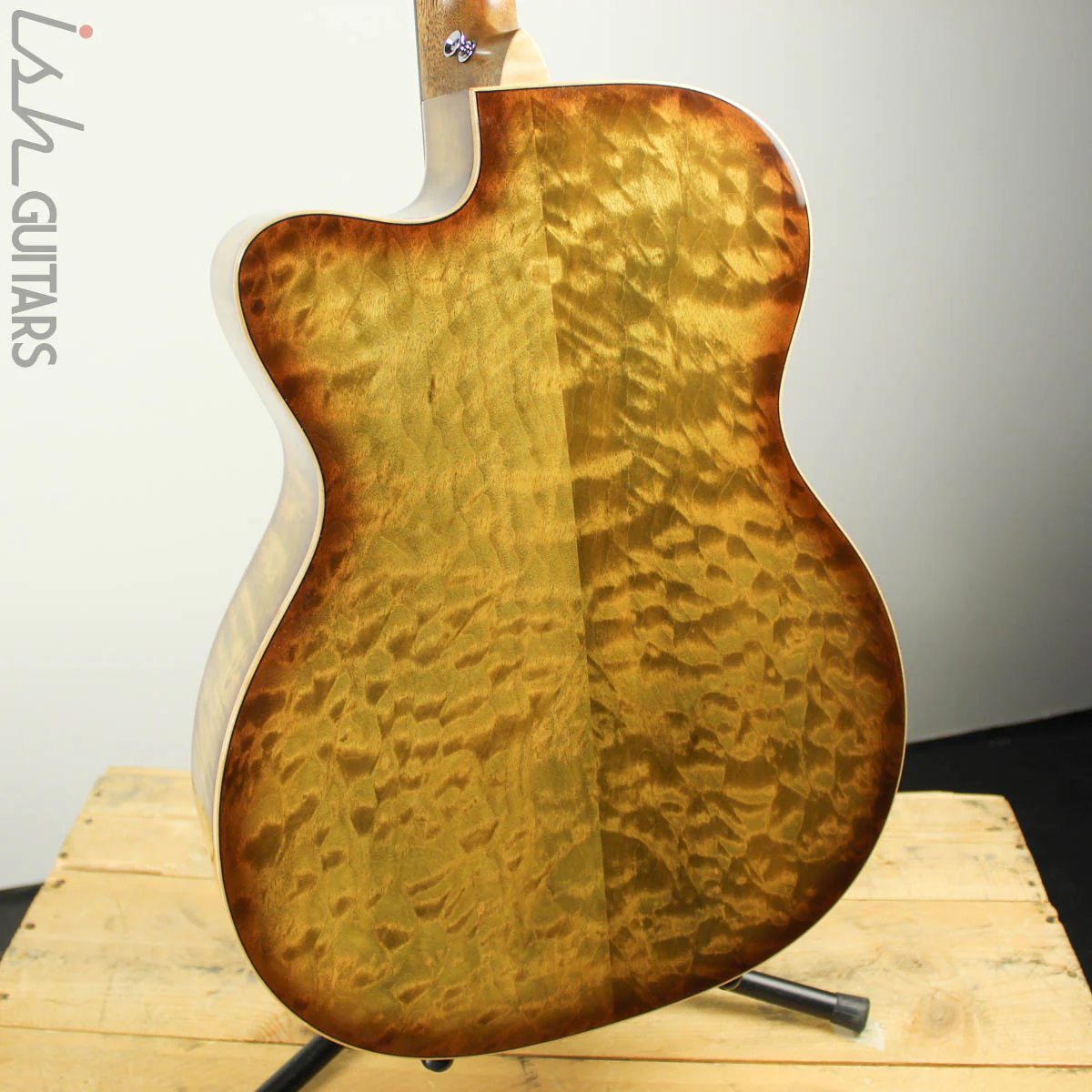 NAMM 2019 Martin OMCE Blaze Burst Acoustic Guitar - Image 10