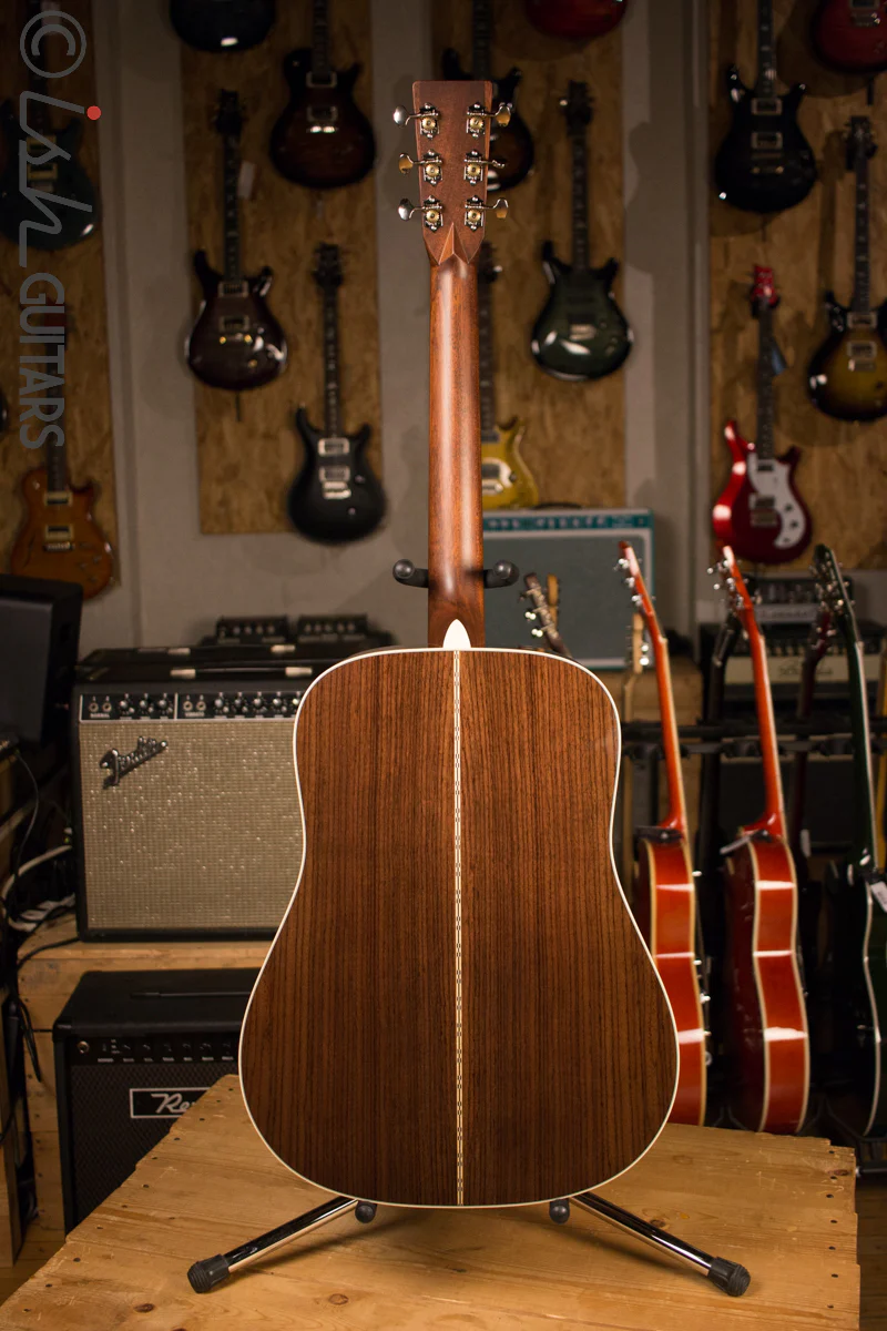 2018 Martin D-28 Spruce Top Rosewood Back Acoustic Guitar - Image 8