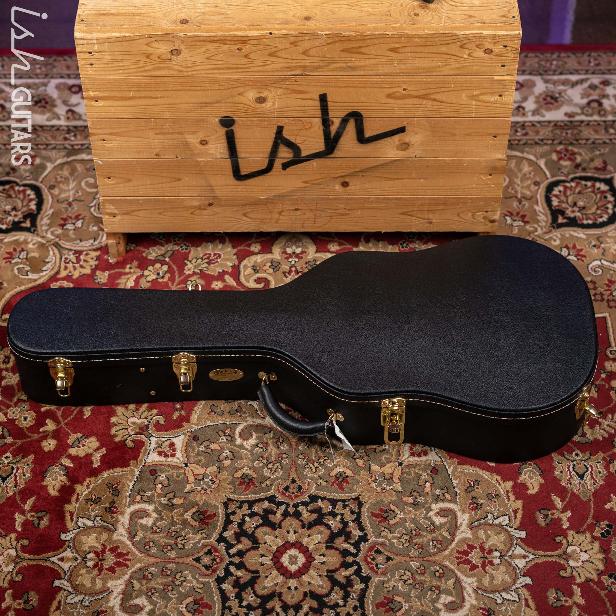 Martin Custom Shop OM-28 Acoustic Guitar Quilted Bubinga Natural - Image 15